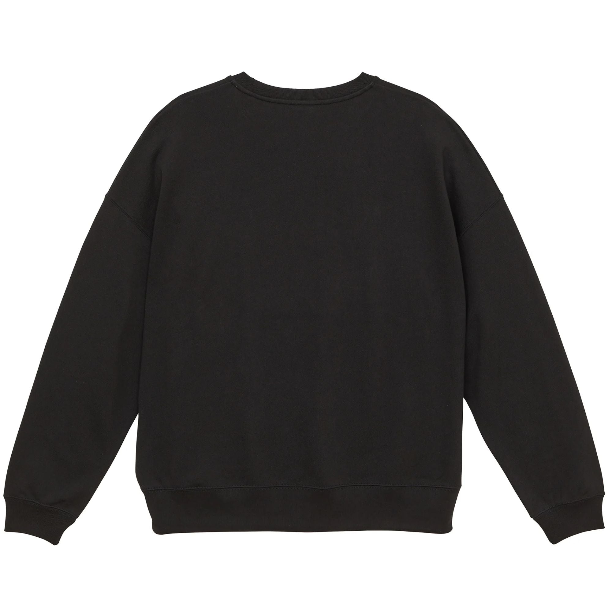 10.0oz Big Silhouette Crew Neck Sweatshirt - Black
