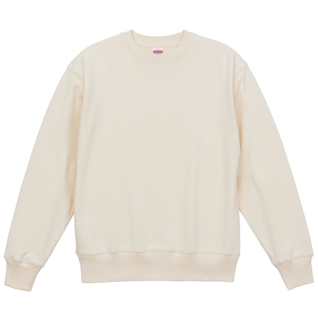 United Athle 12.7oz Heavy Weight Crew Neck Sweatshirt - Off White