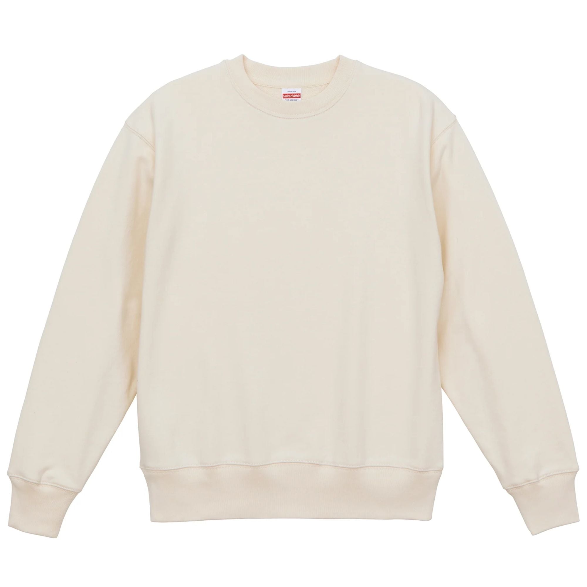 United Athle 12.7oz Heavy Weight Crew Neck Sweatshirt - Off White