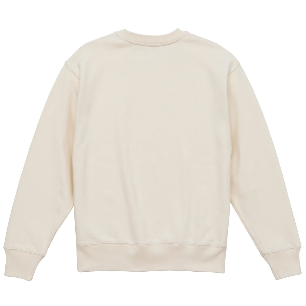 United Athle 12.7oz Heavy Weight Crew Neck Sweatshirt - Off White