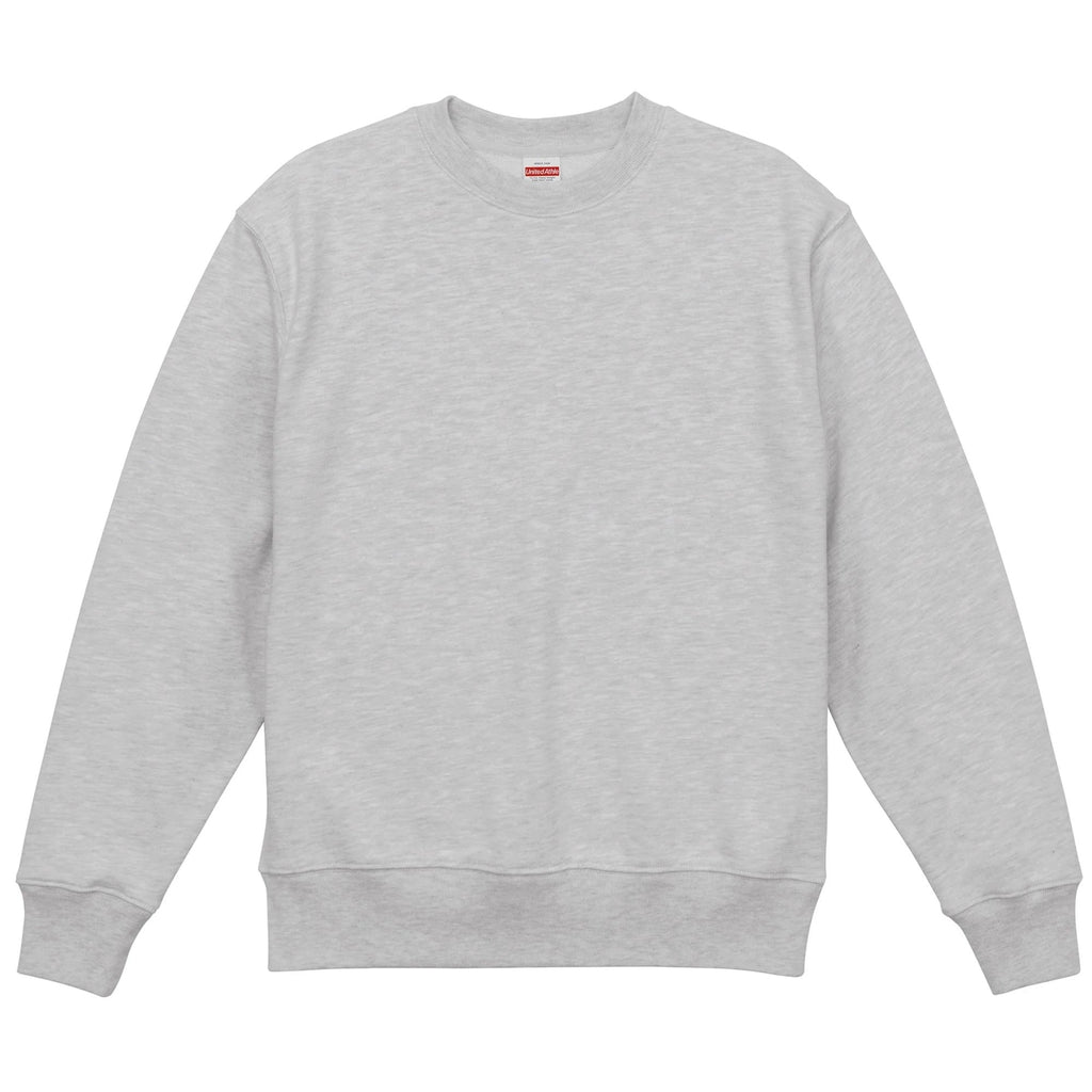 United Athle 12.7oz Heavy Weight Crew Neck Sweatshirt - Ash