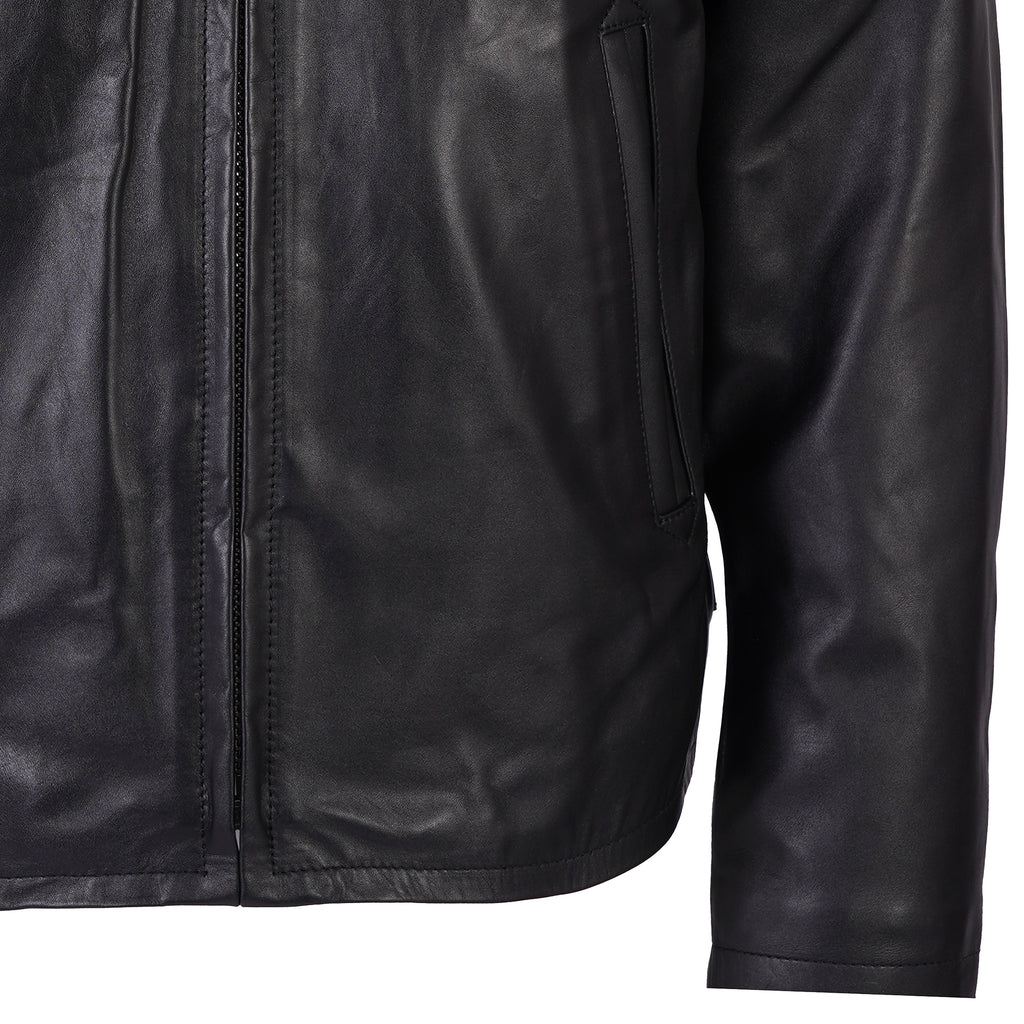 Schott NYC Leather Jacket - Black