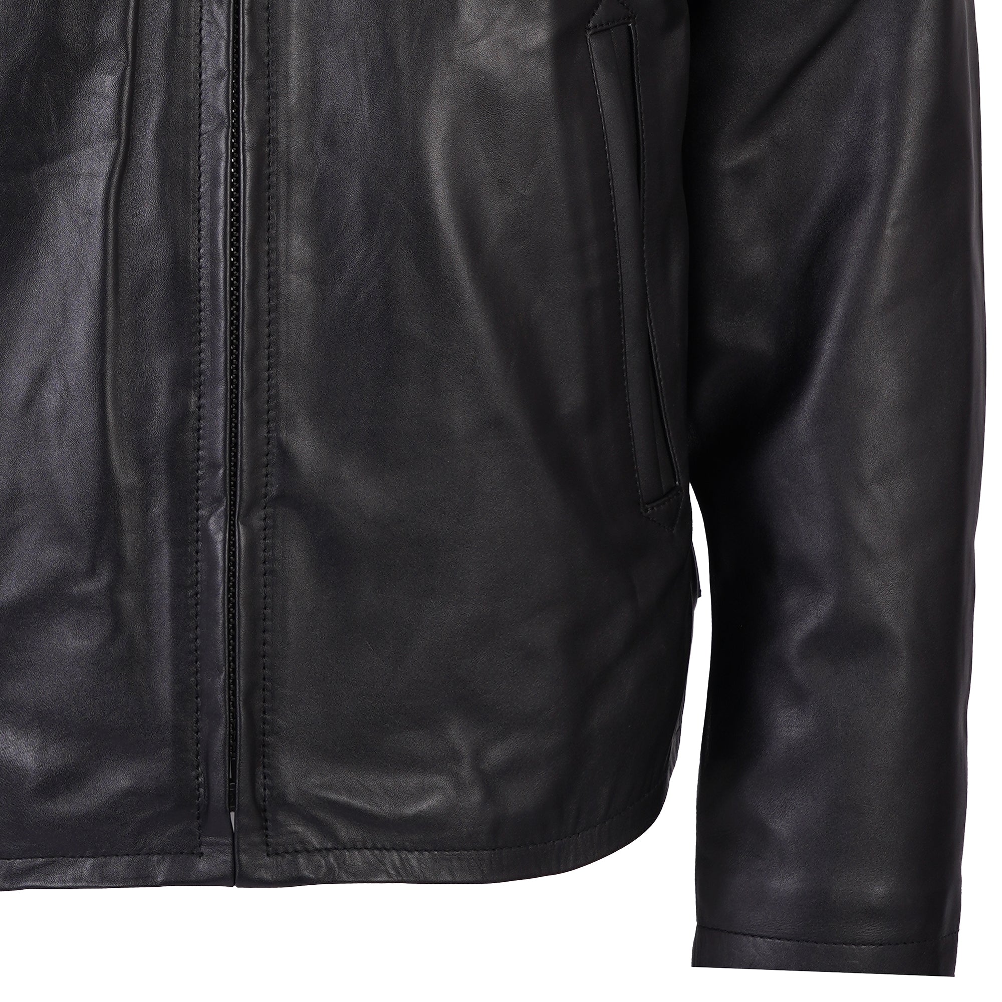 Schott NYC Leather Jacket - Black