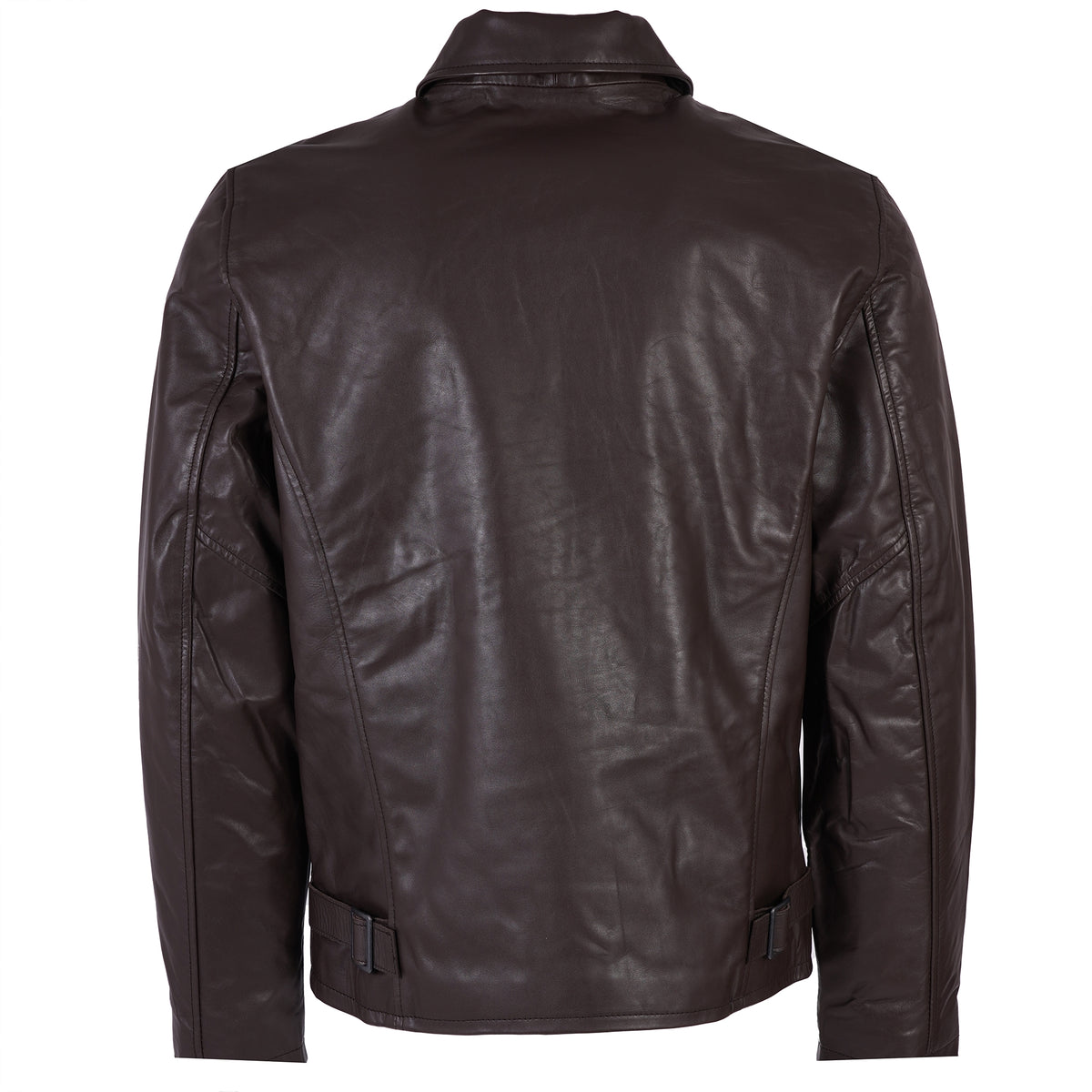 Schott NYC Leather Jacket - Dark Brown