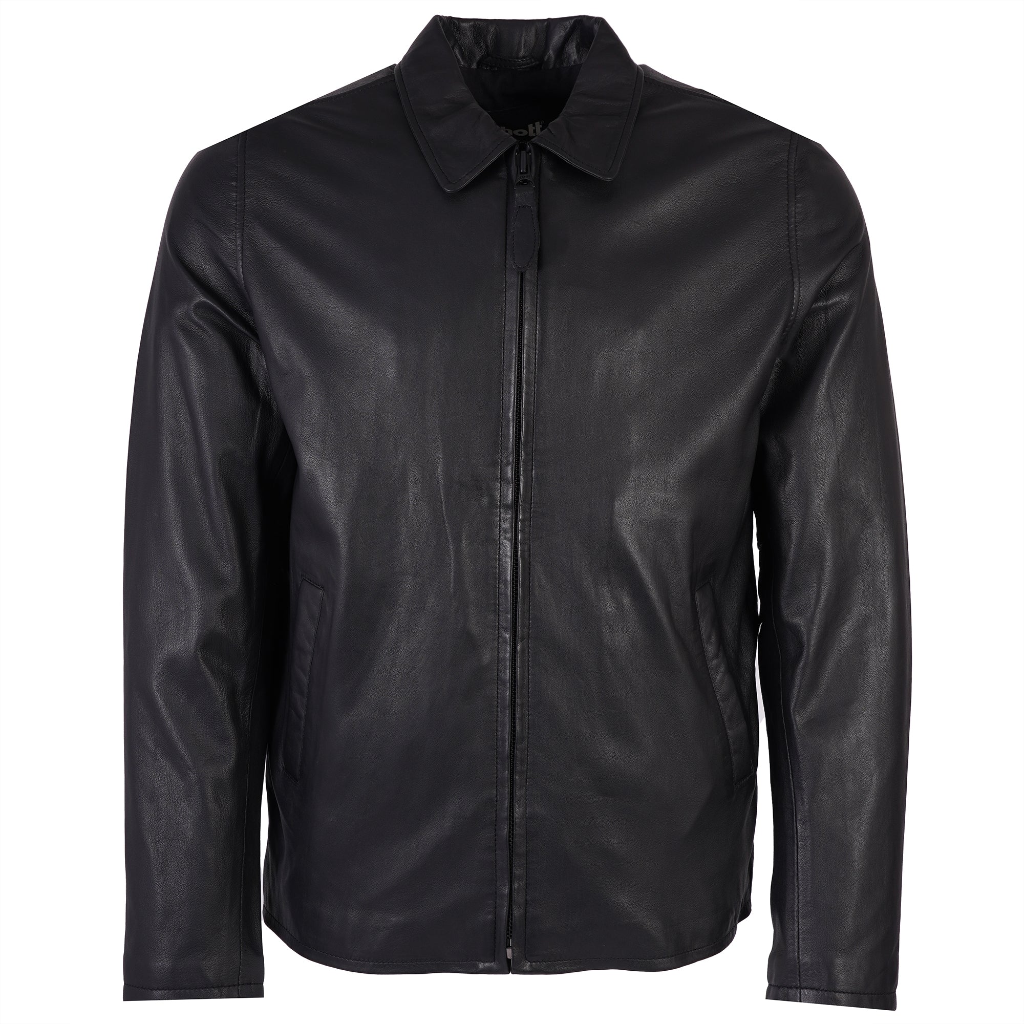 Schott NYC Classic Leather Jacket - Black