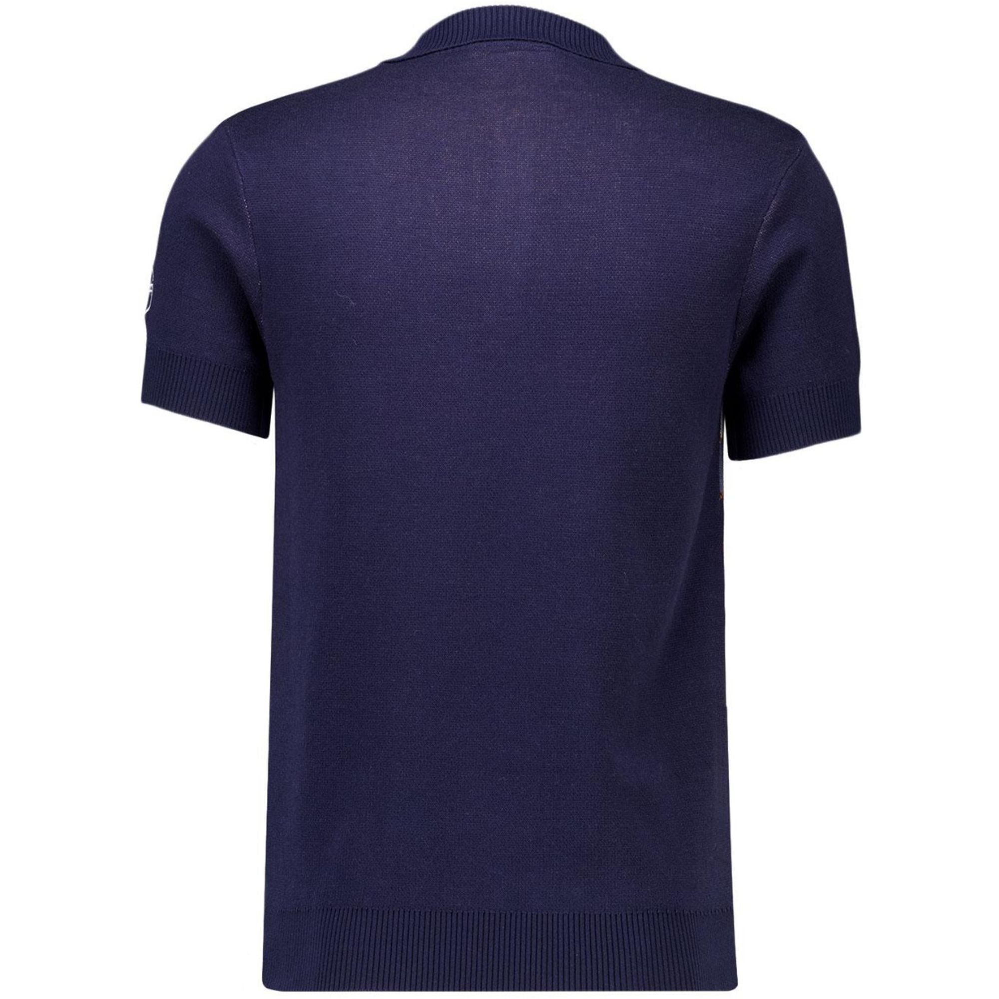 Sergio Tacchini Carezza Knitted Polo - Maritime