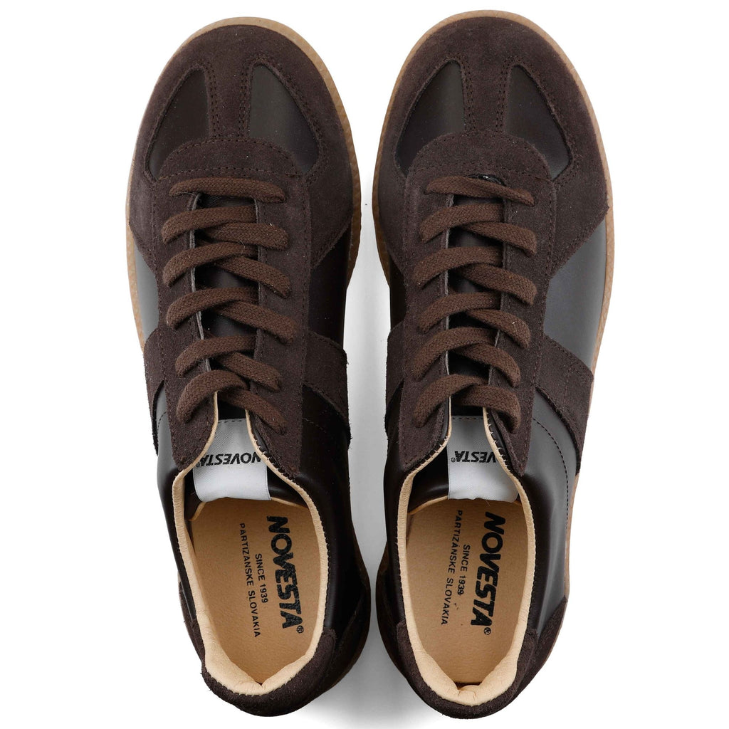 Novesta Shoes German Army Trainer - Brown