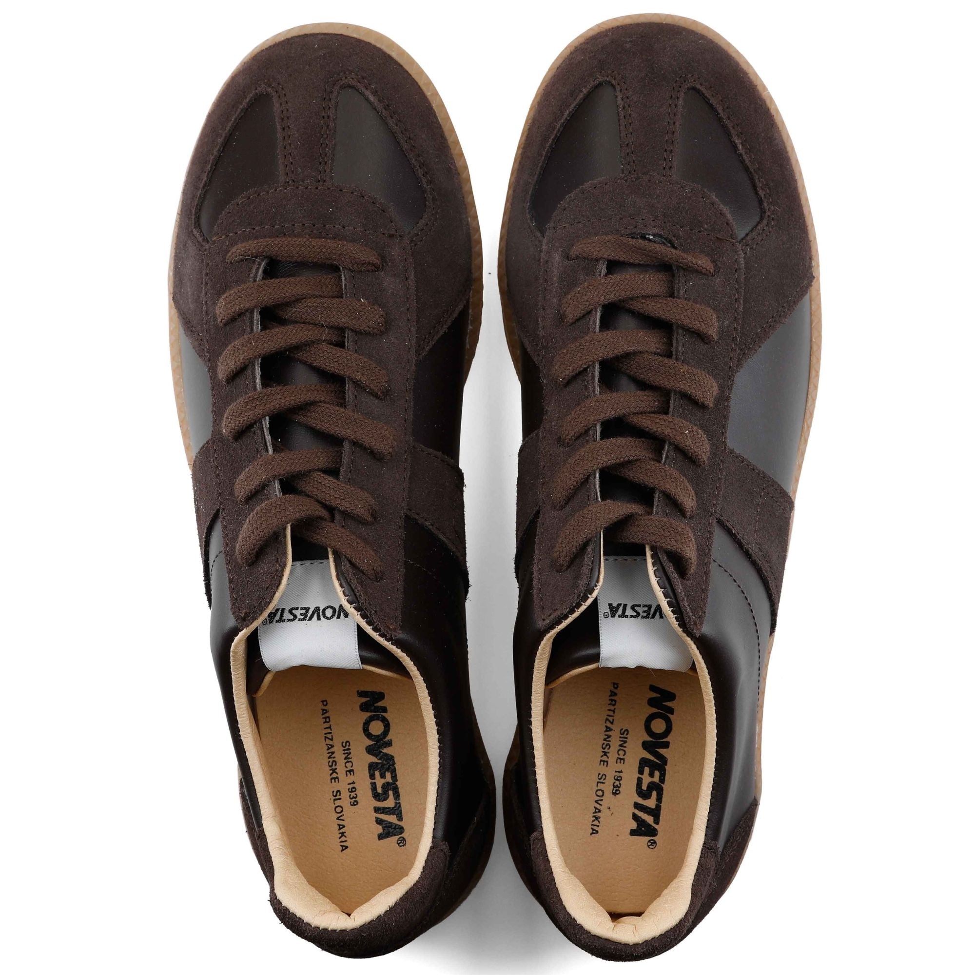Novesta Shoes German Army Trainer - Brown