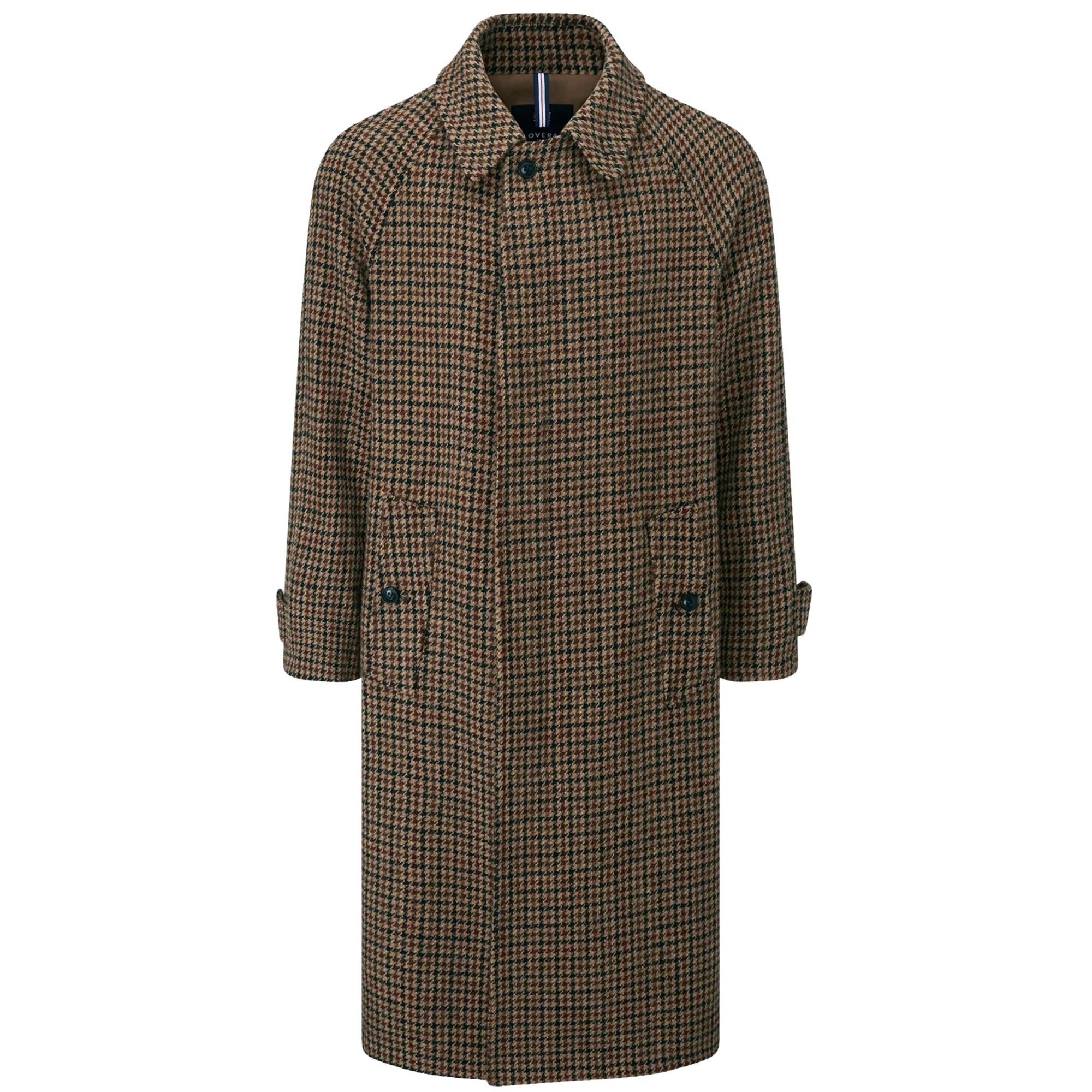 Gloverall Harris Tweed Coat - Brown