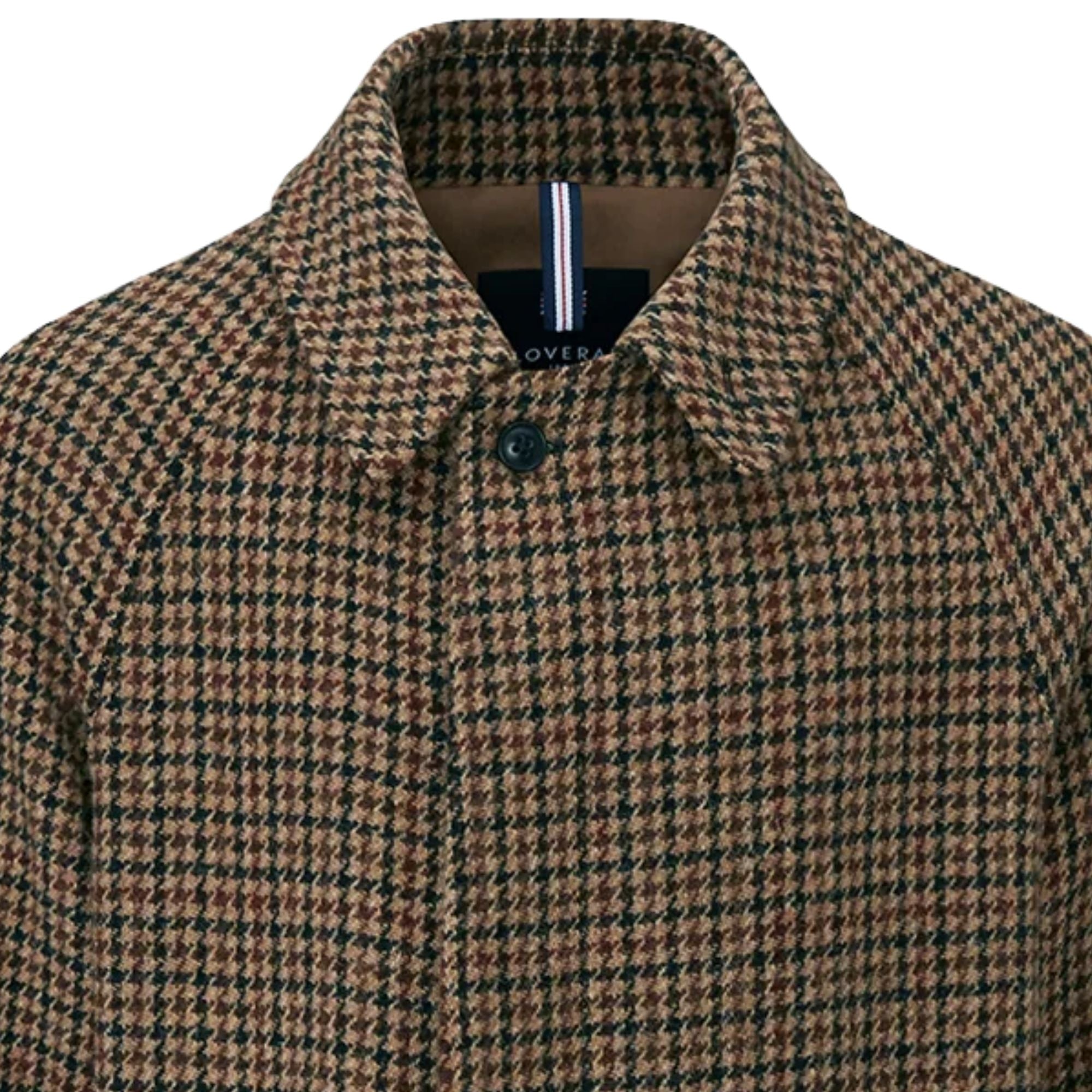 Gloverall Harris Tweed Coat - Brown