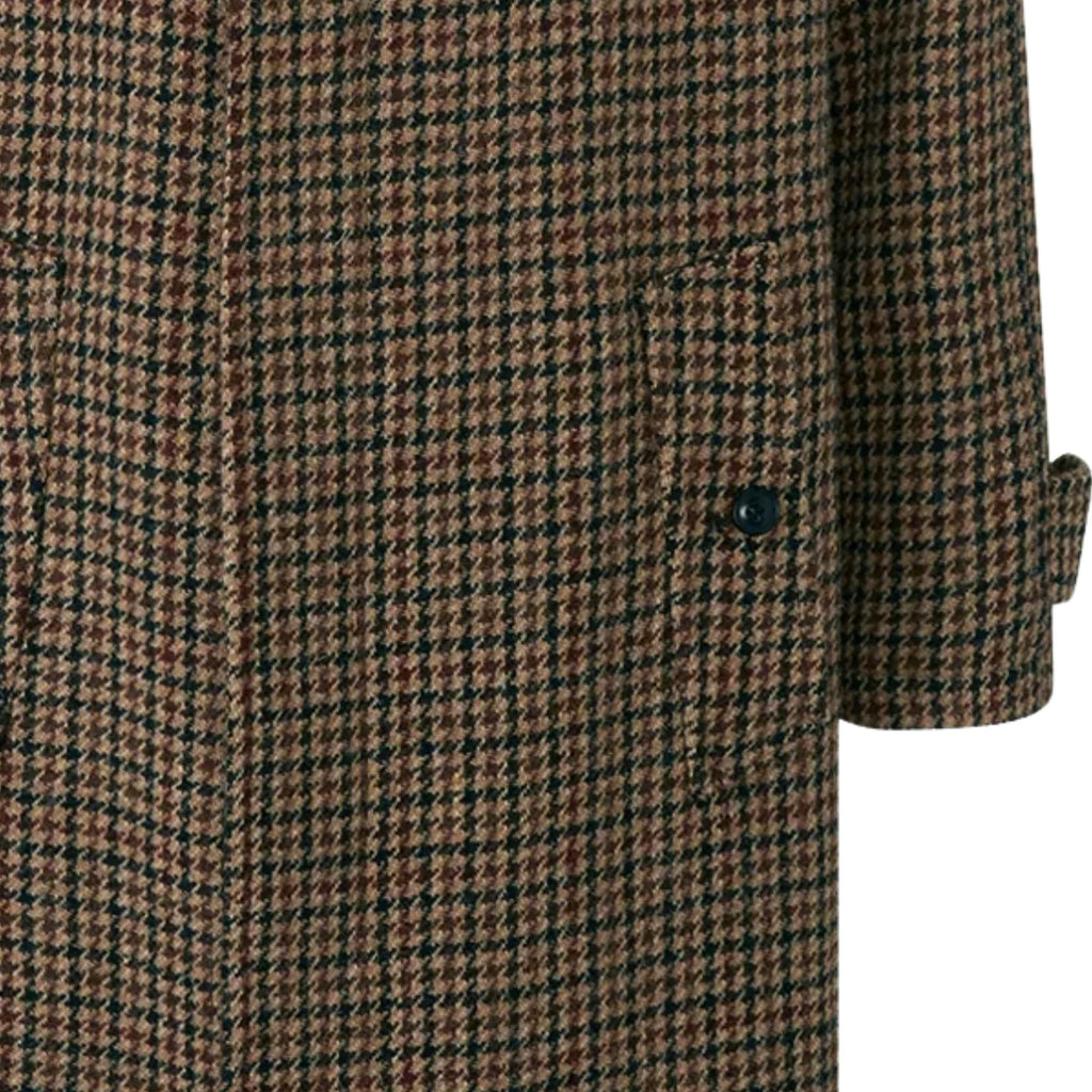 Gloverall Harris Tweed Coat - Brown