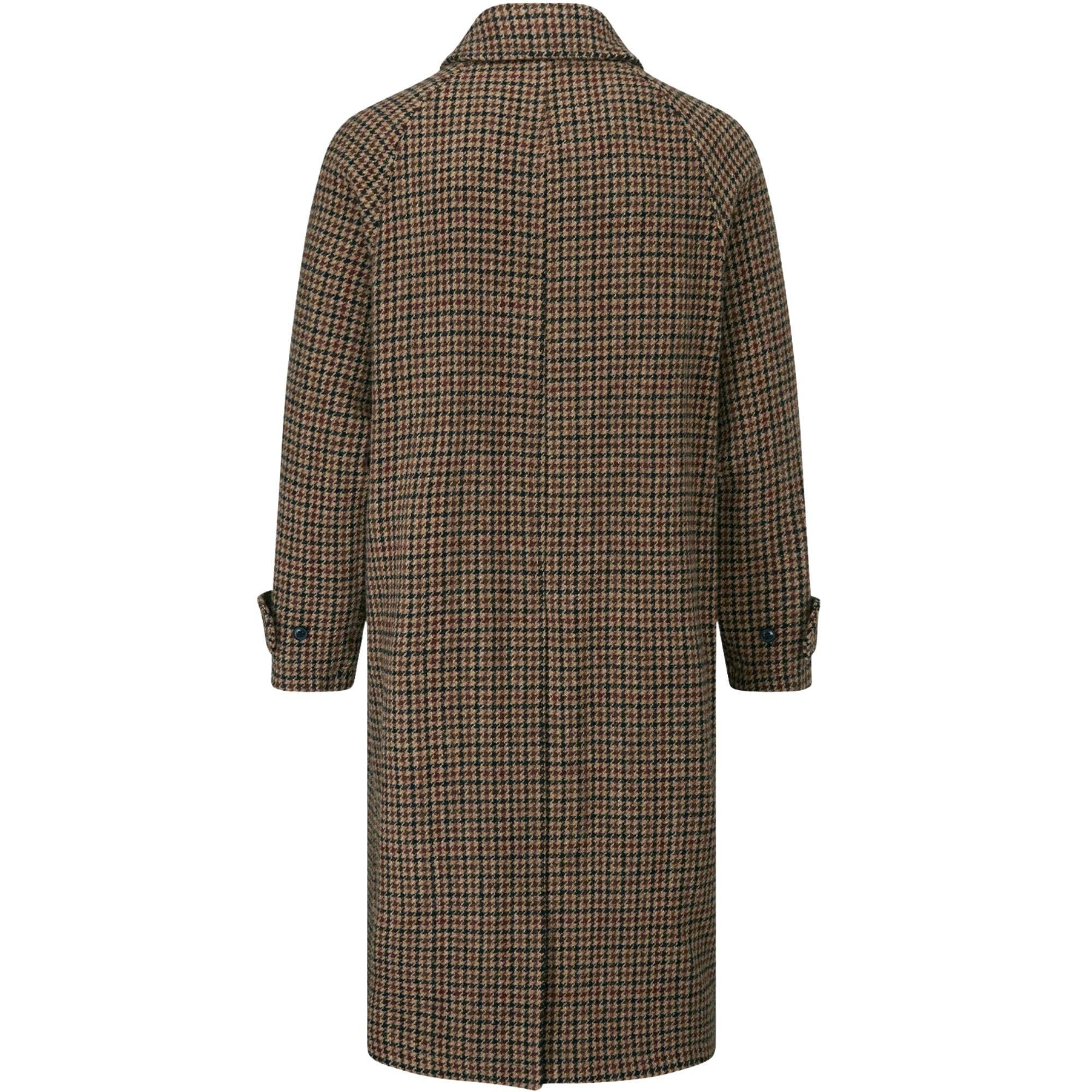 Gloverall Harris Tweed Coat - Brown