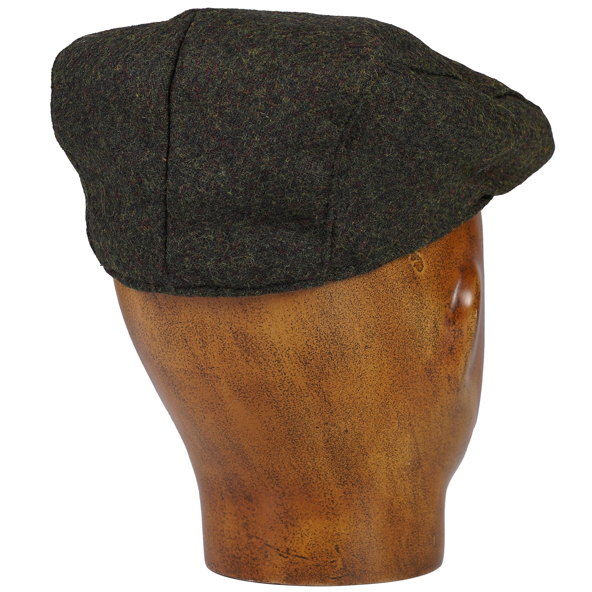 Abraham Moon Flat Cap - Olive
