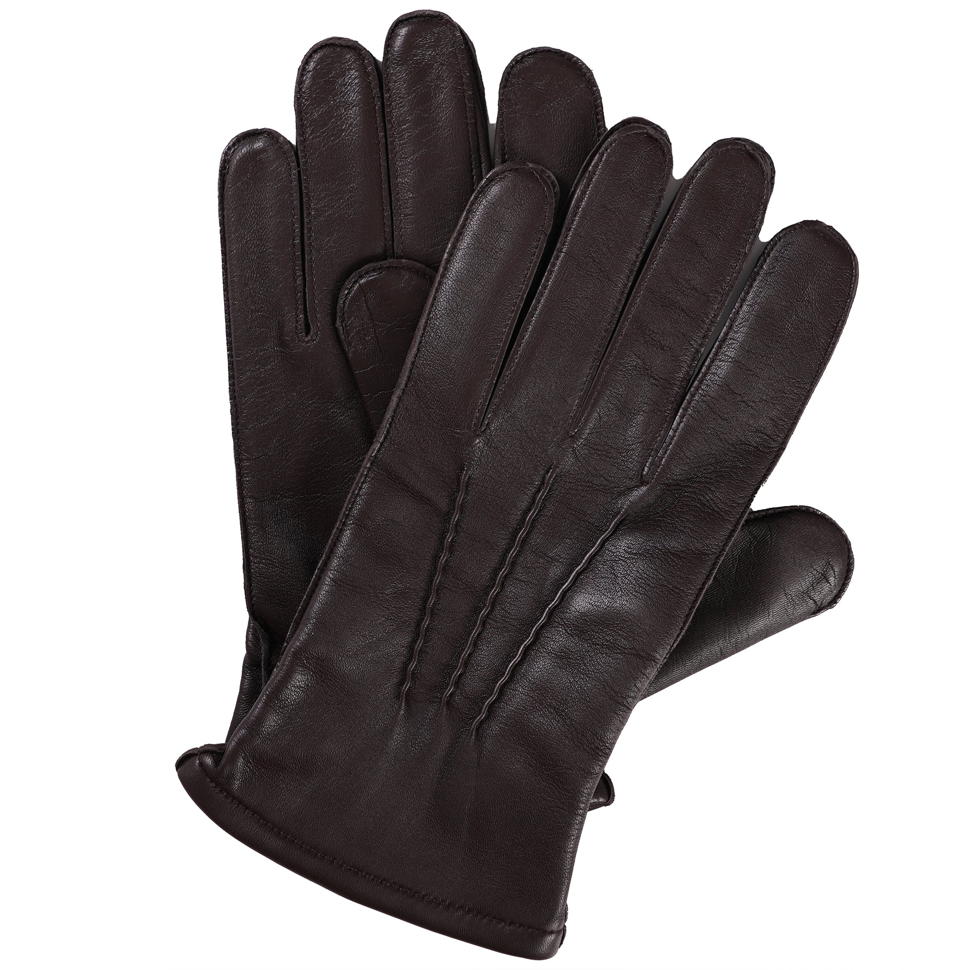 Dents Sheepskin Gloves - Brown