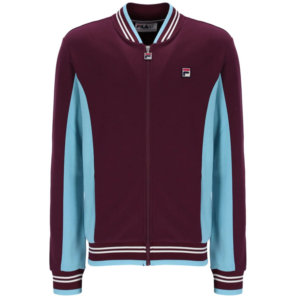Fila Vintage Settanta Baseball Track Top - Fig