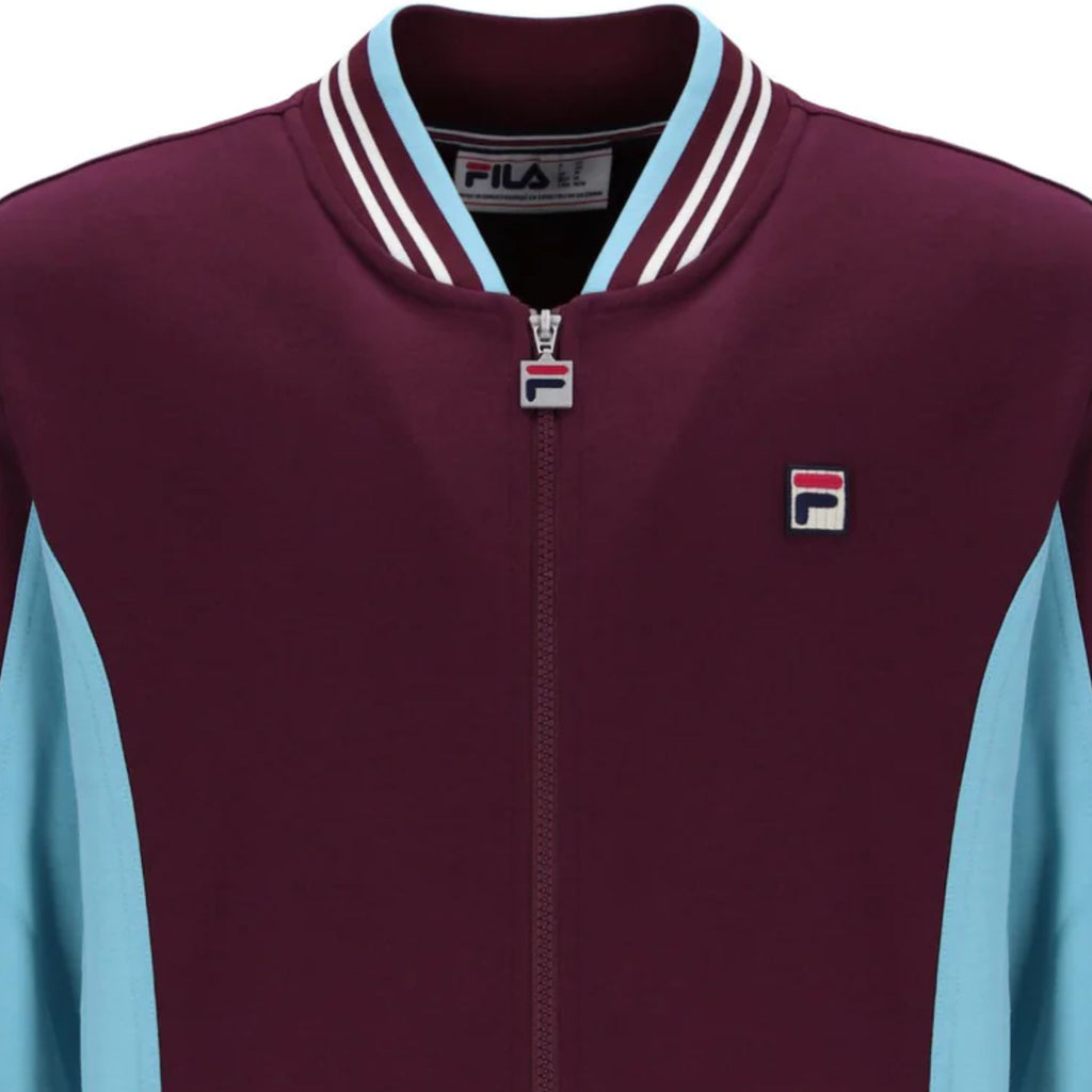 Fila Vintage Settanta Baseball Track Top - Fig