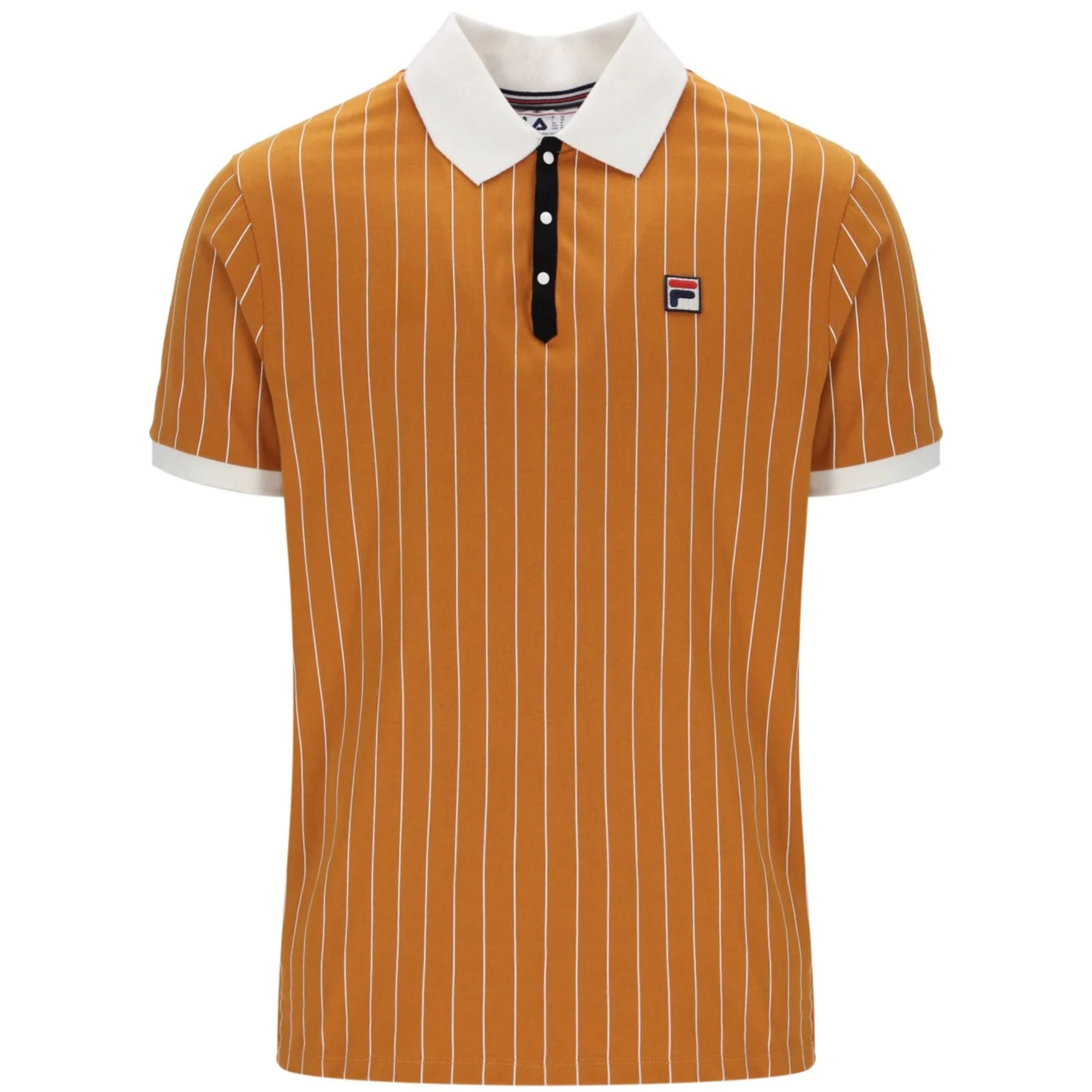Fila Vintage BB1 Polo Shirt - Pumpkin