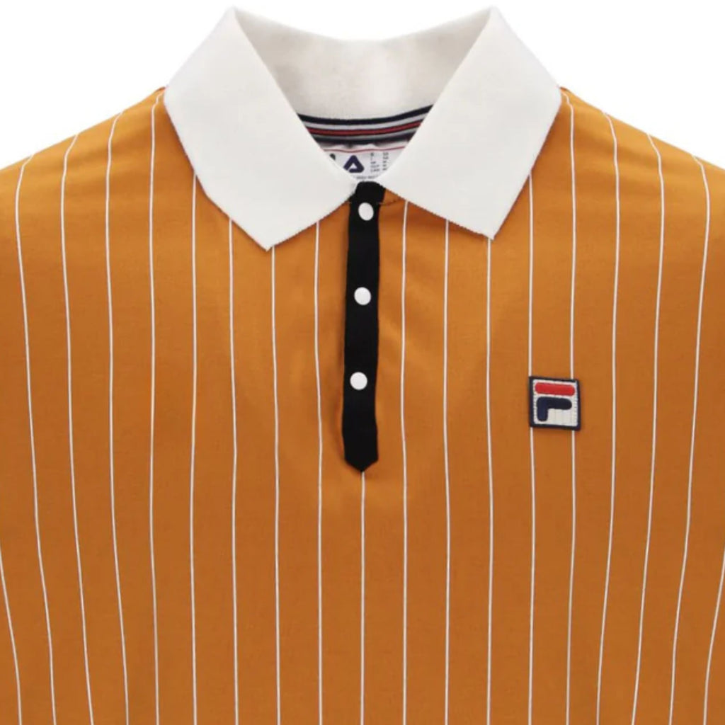 Fila Vintage BB1 Polo Shirt - Pumpkin
