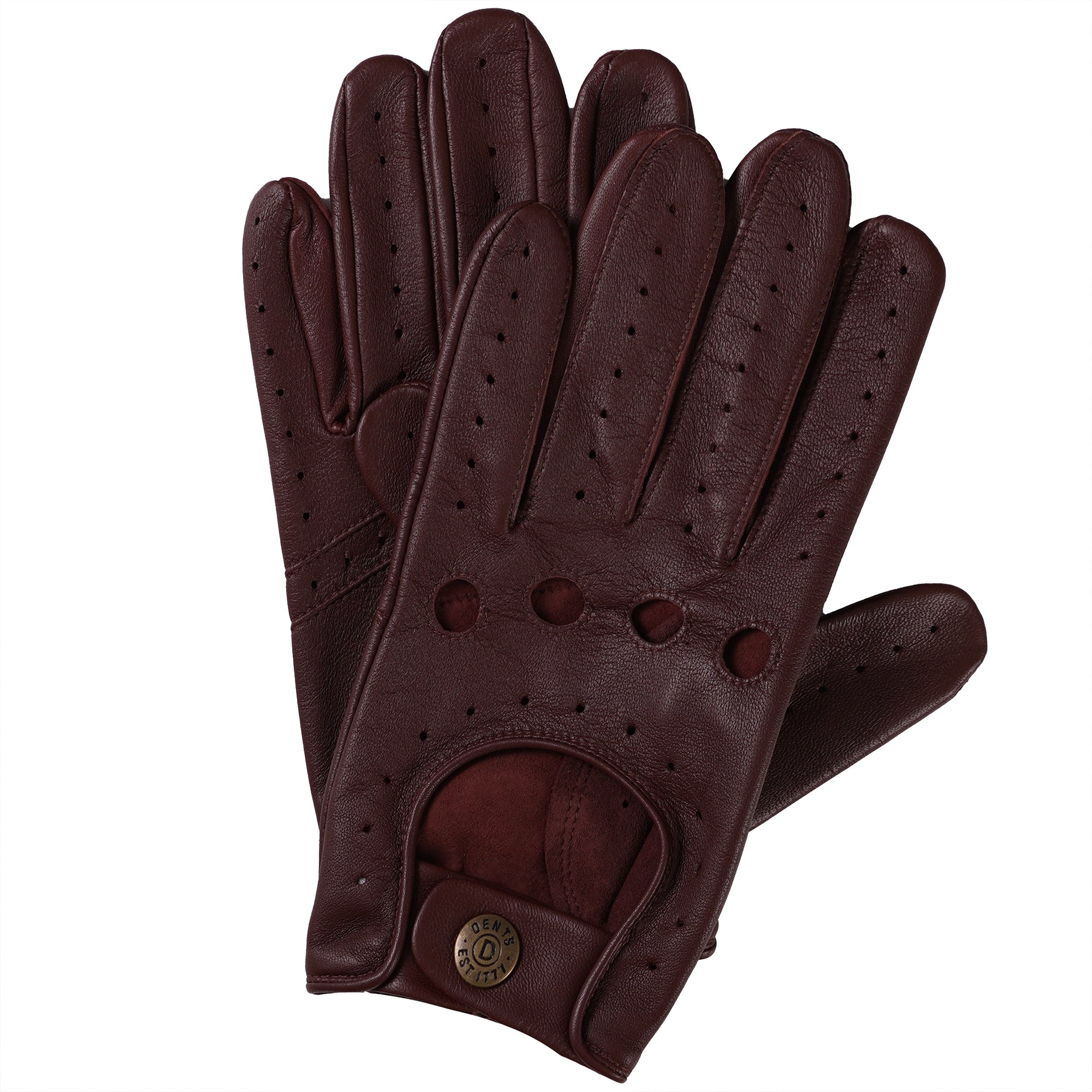Delta Leather Driving Gloves - Tan