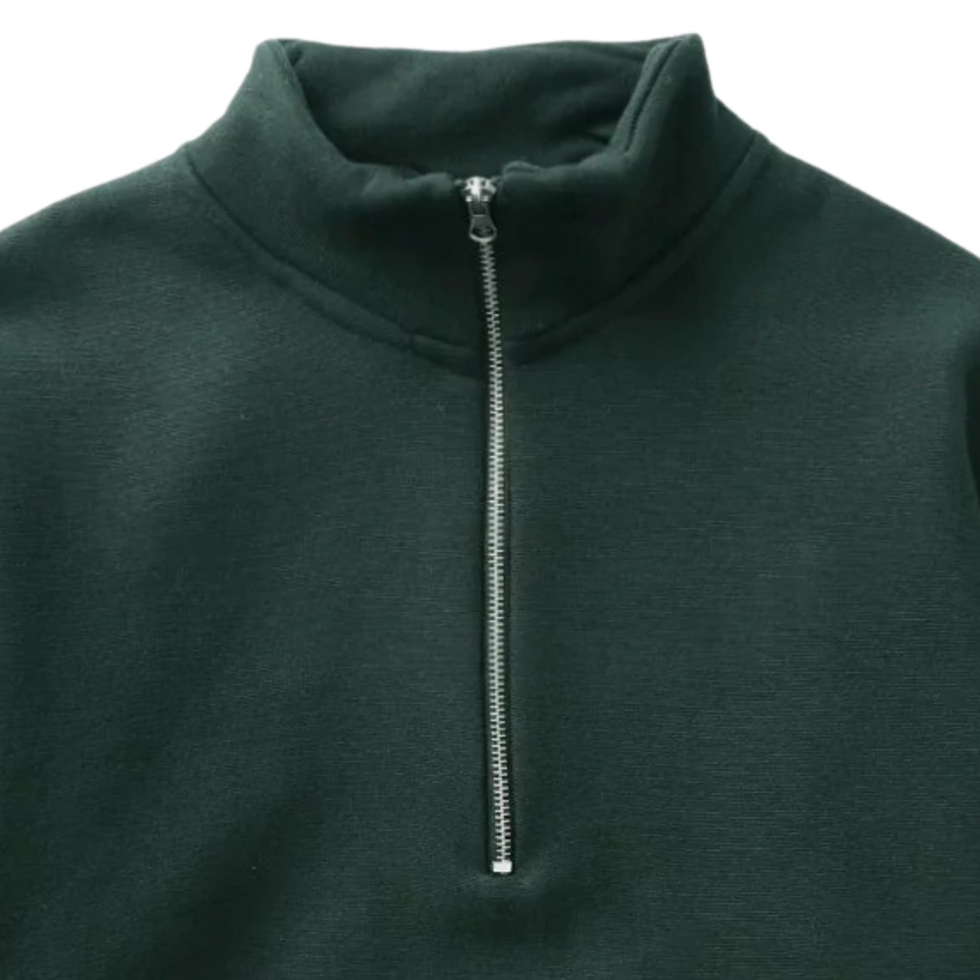 Super Weight Quarter Zip - Forest