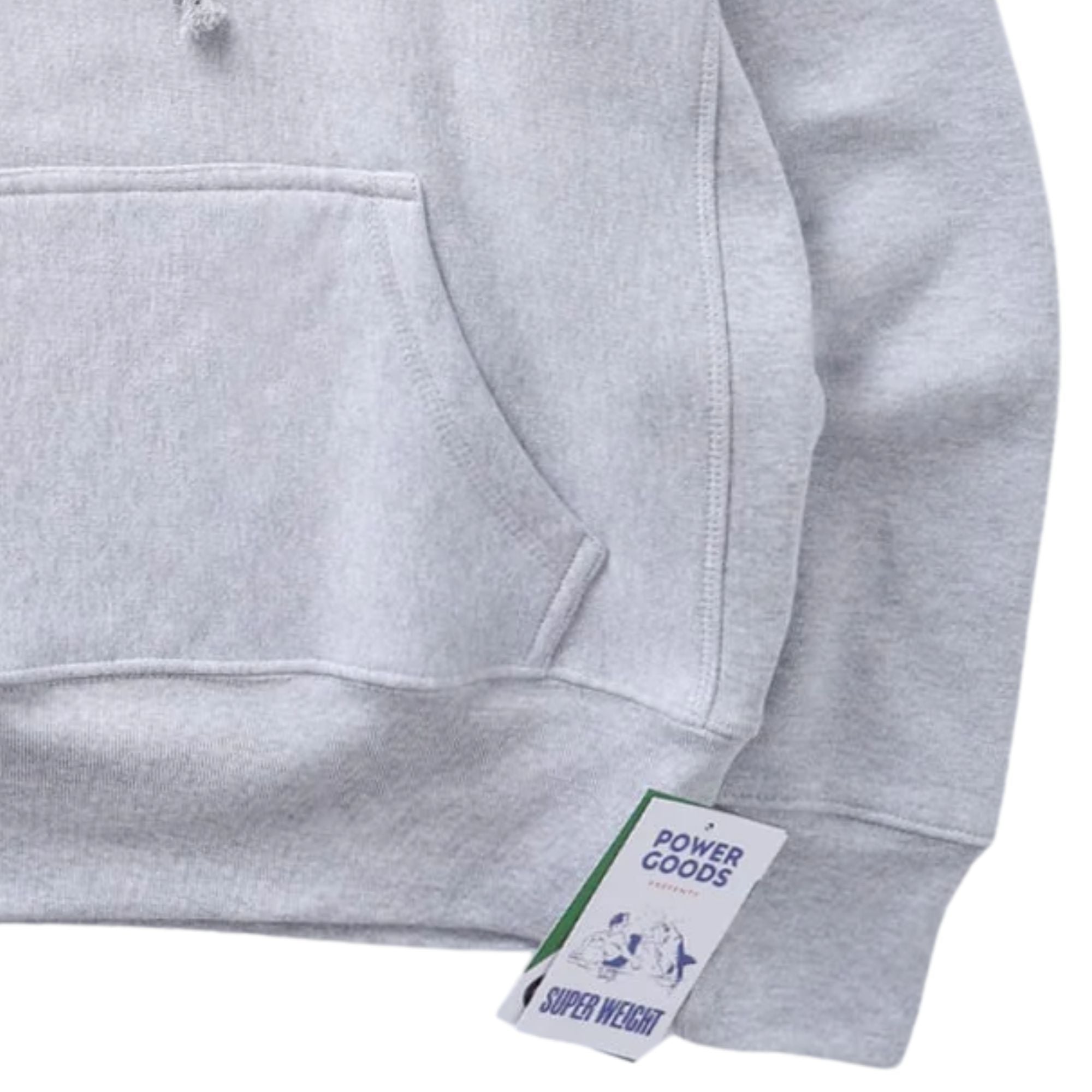 Super Weight Hoodie - Heather Grey