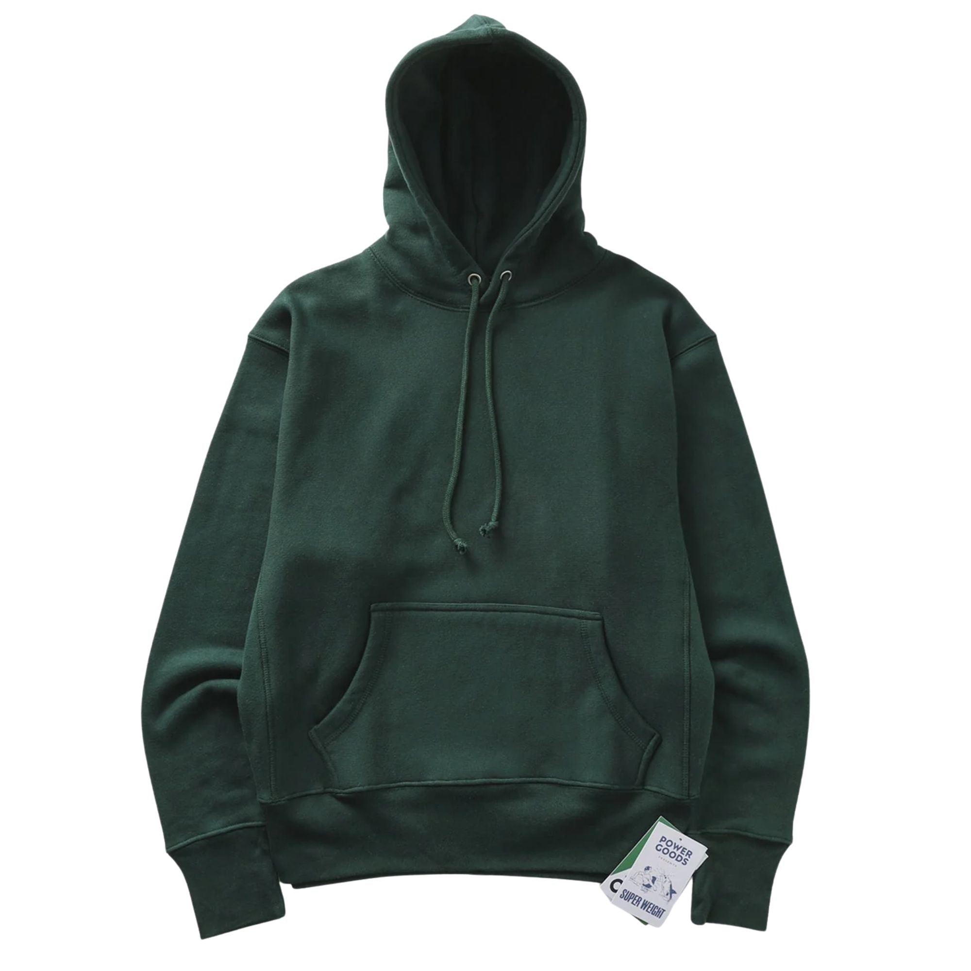 Super Weight Hoodie - Forest Green