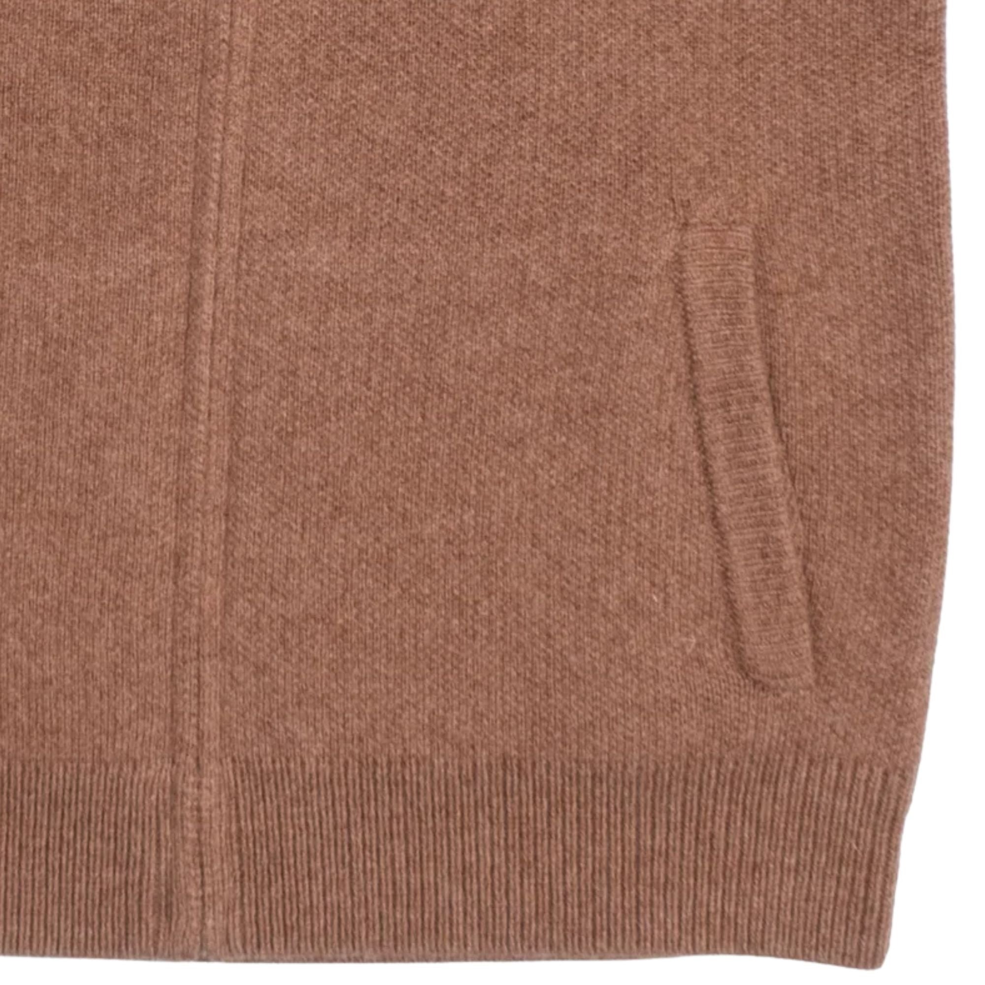 Wool Sweater Vest - Tan Mix