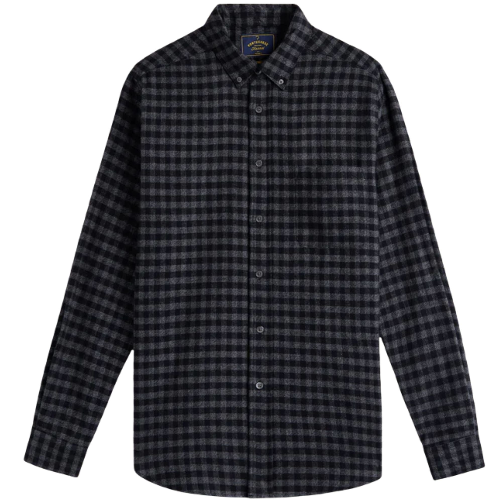 Portuguese Flannel Roca Shirt - Grey