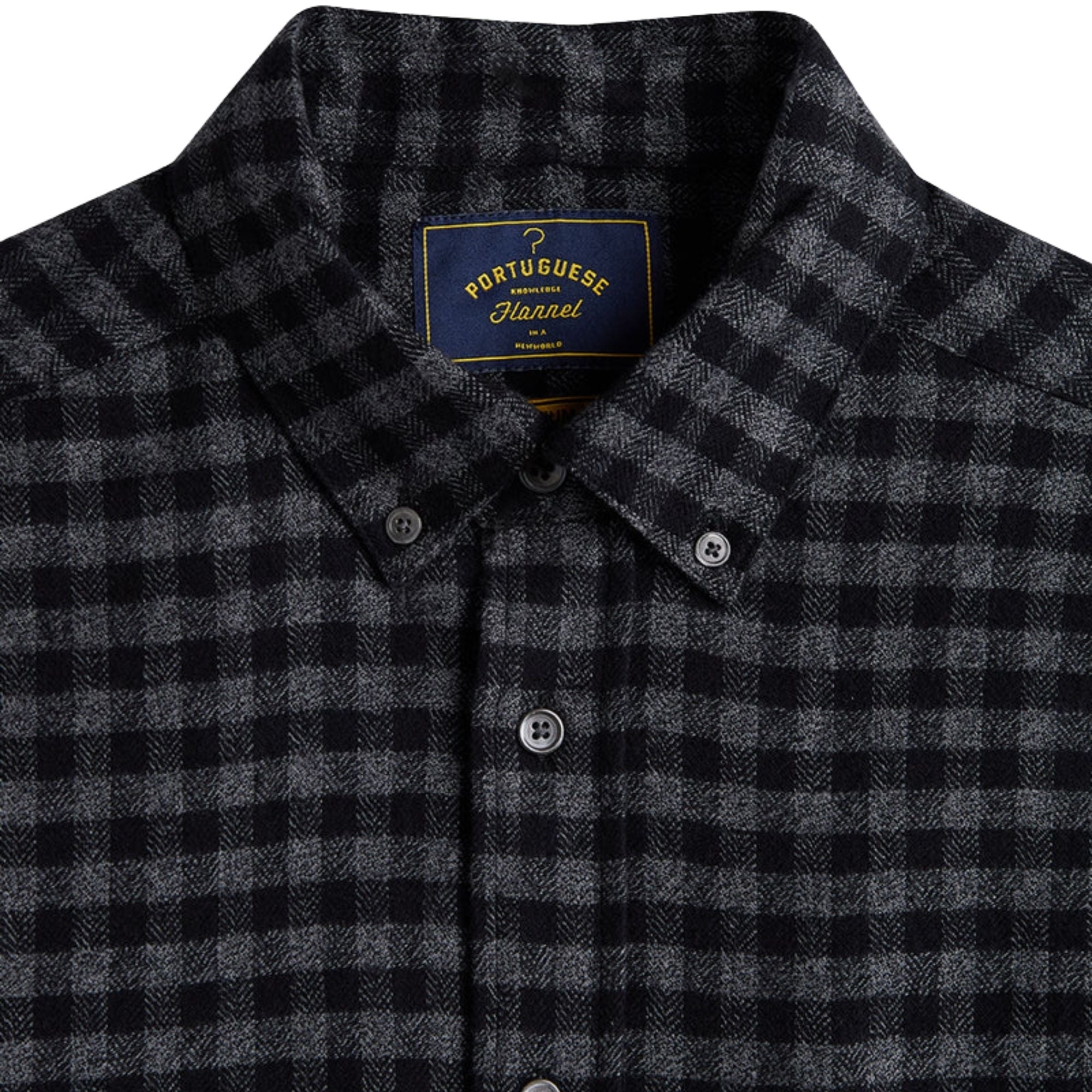 Portuguese Flannel Roca Shirt - Grey