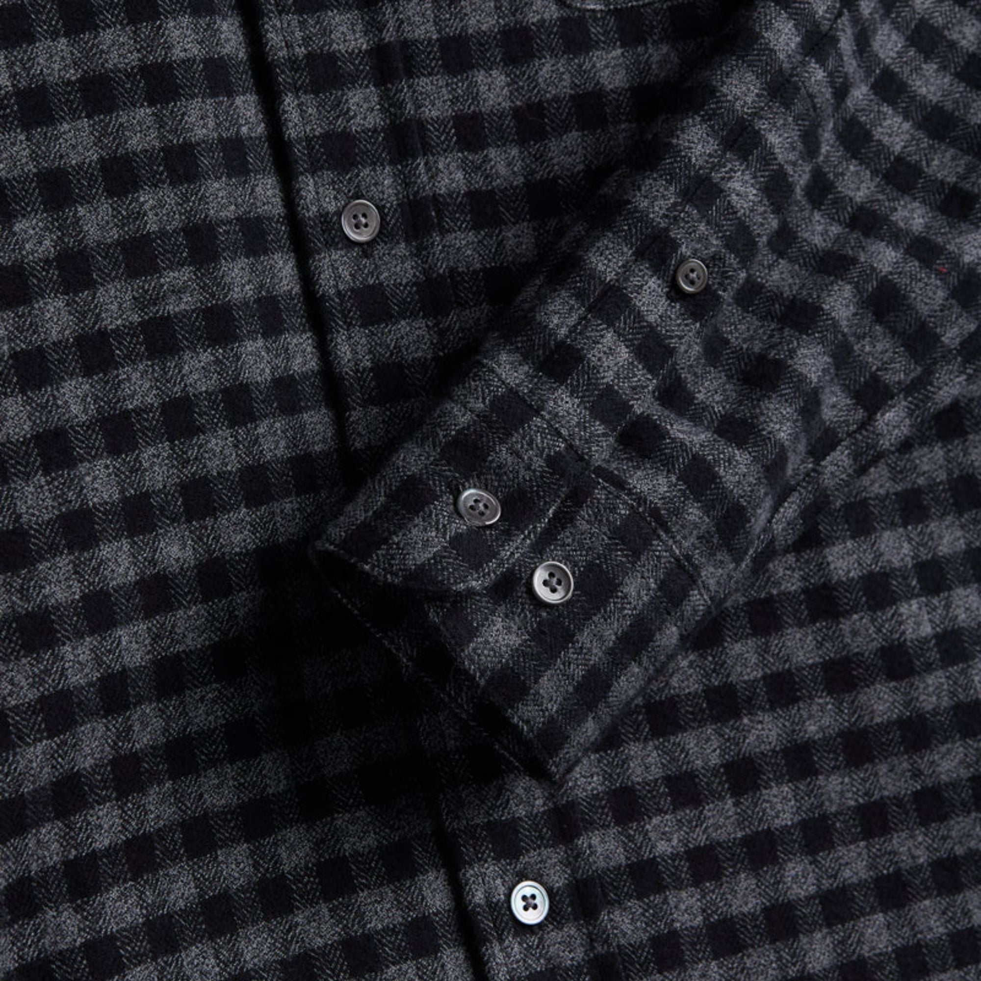 Portuguese Flannel Roca Shirt - Grey