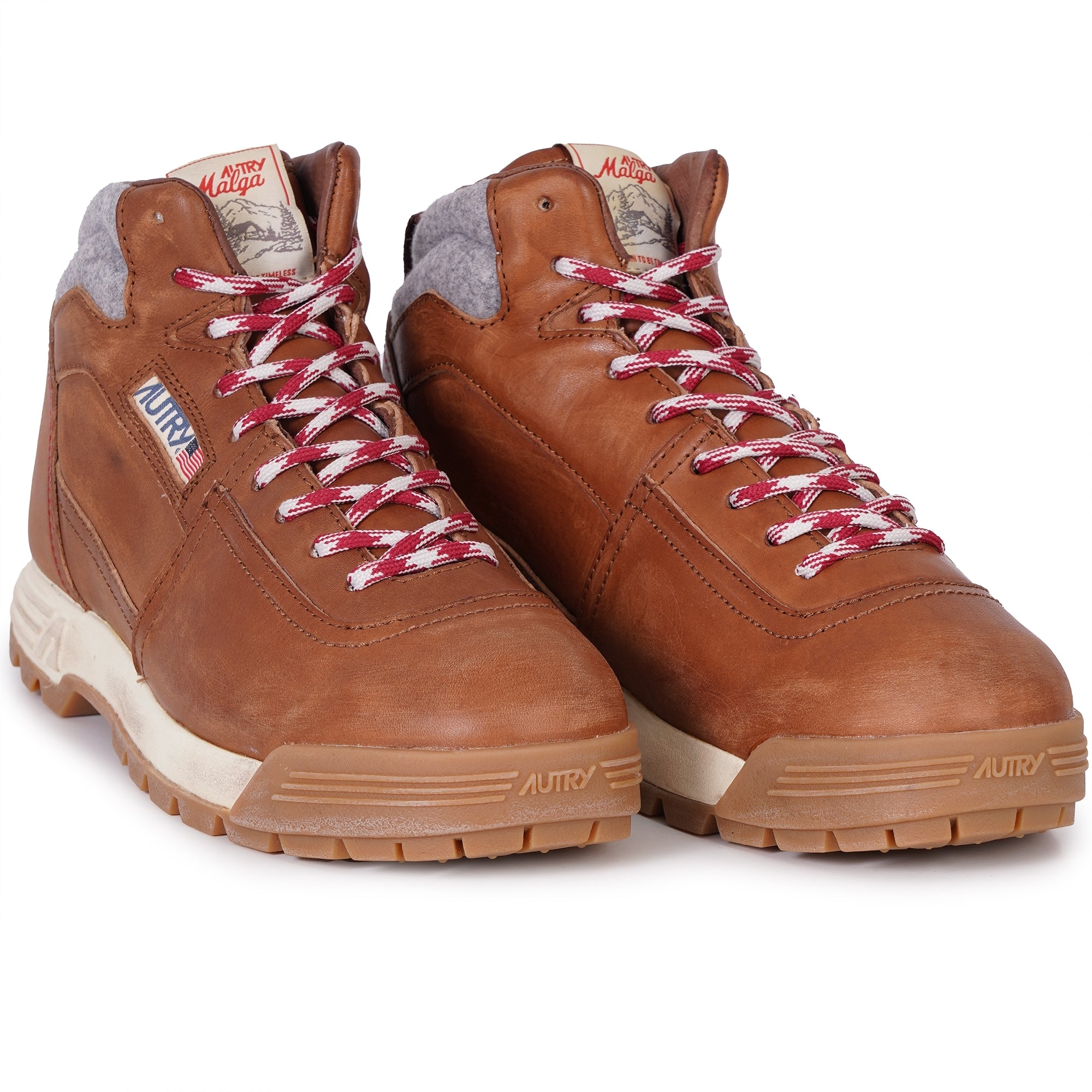 Malga Mid Boots - Tan Brown