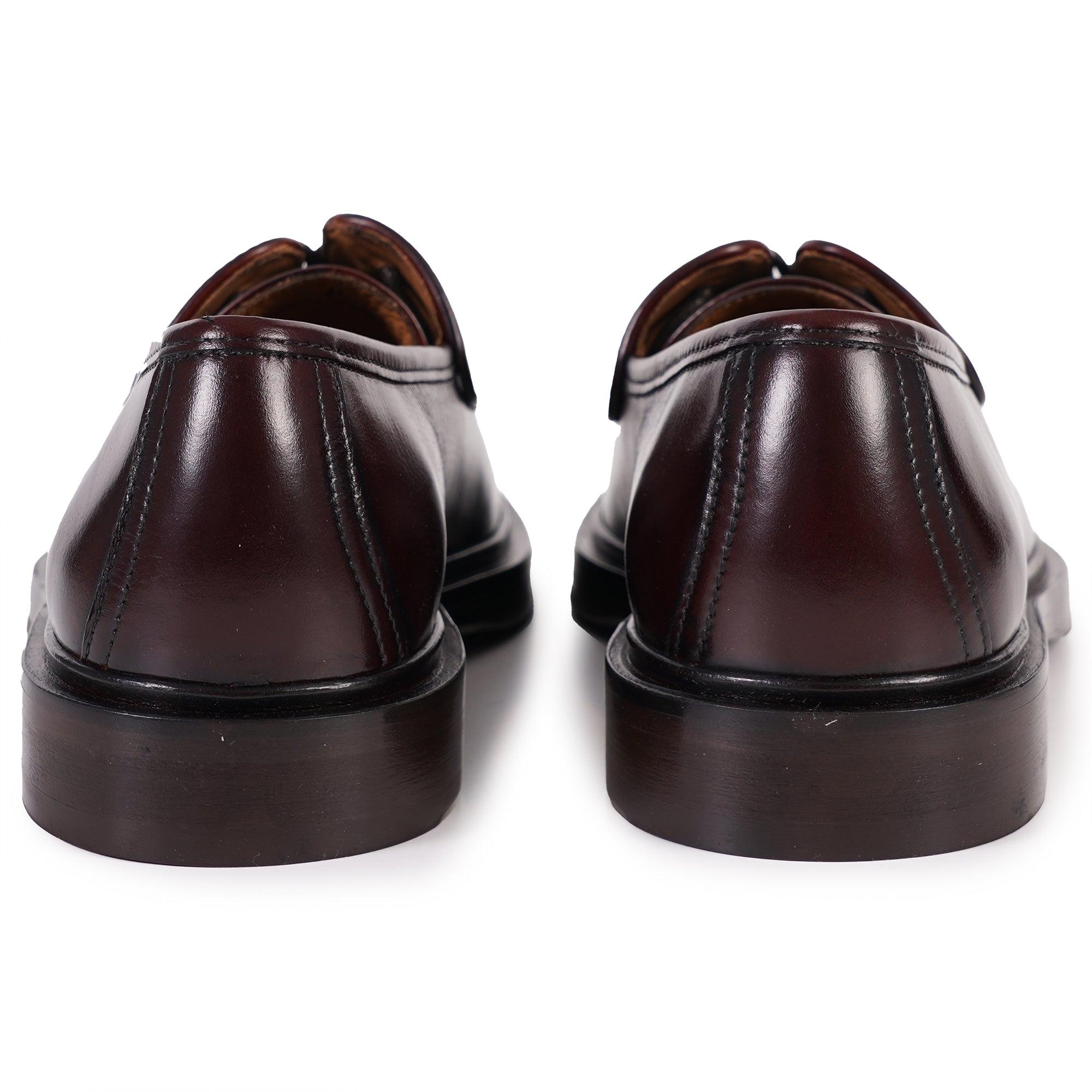 Oli Leather Smart Shoes - Dark Brown
