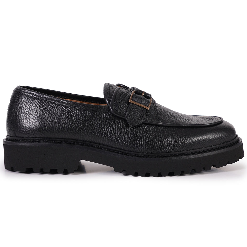 Jacques Soloviere Tommy Lug Smart Shoes - Black