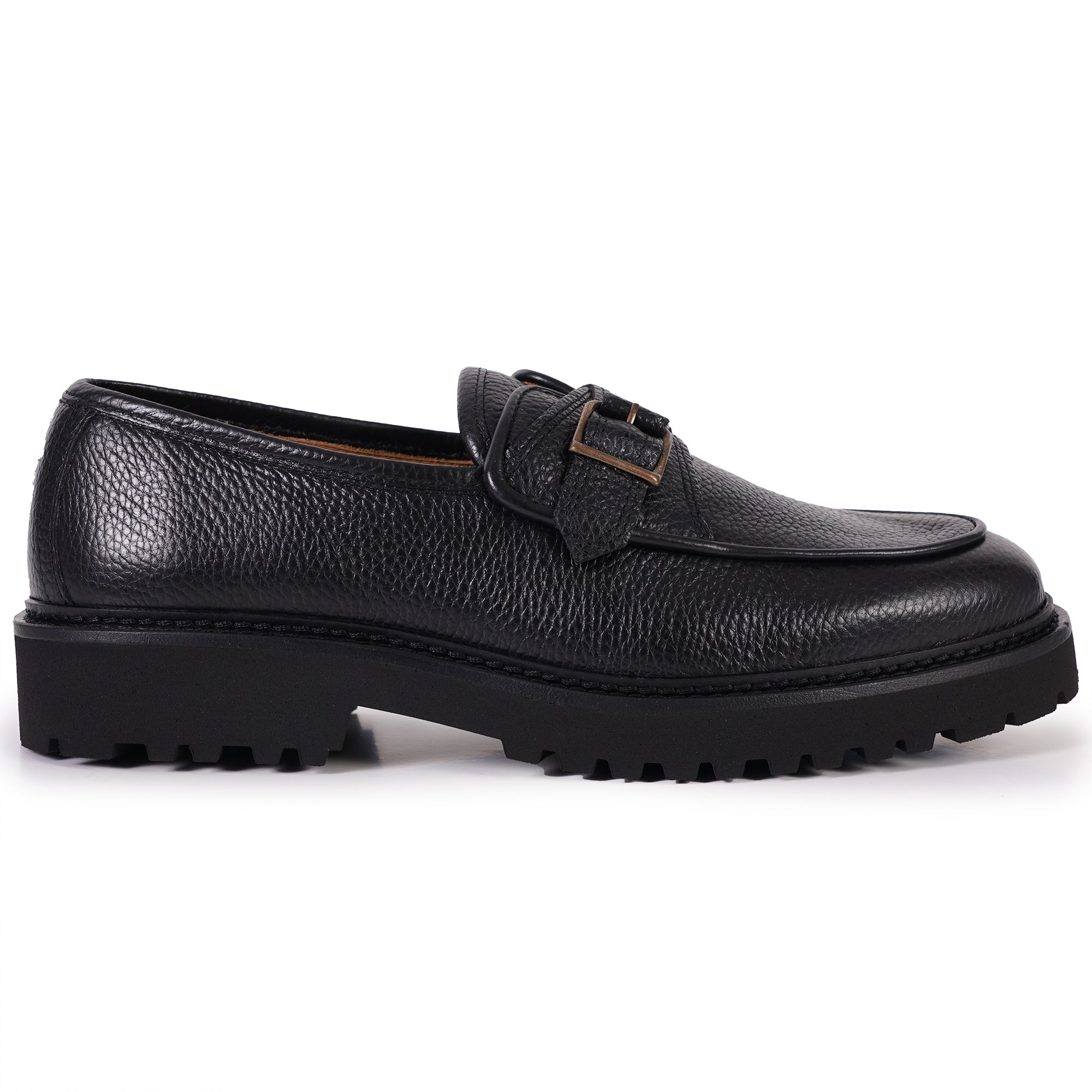 Jacques Soloviere Tommy Lug Smart Shoes - Black