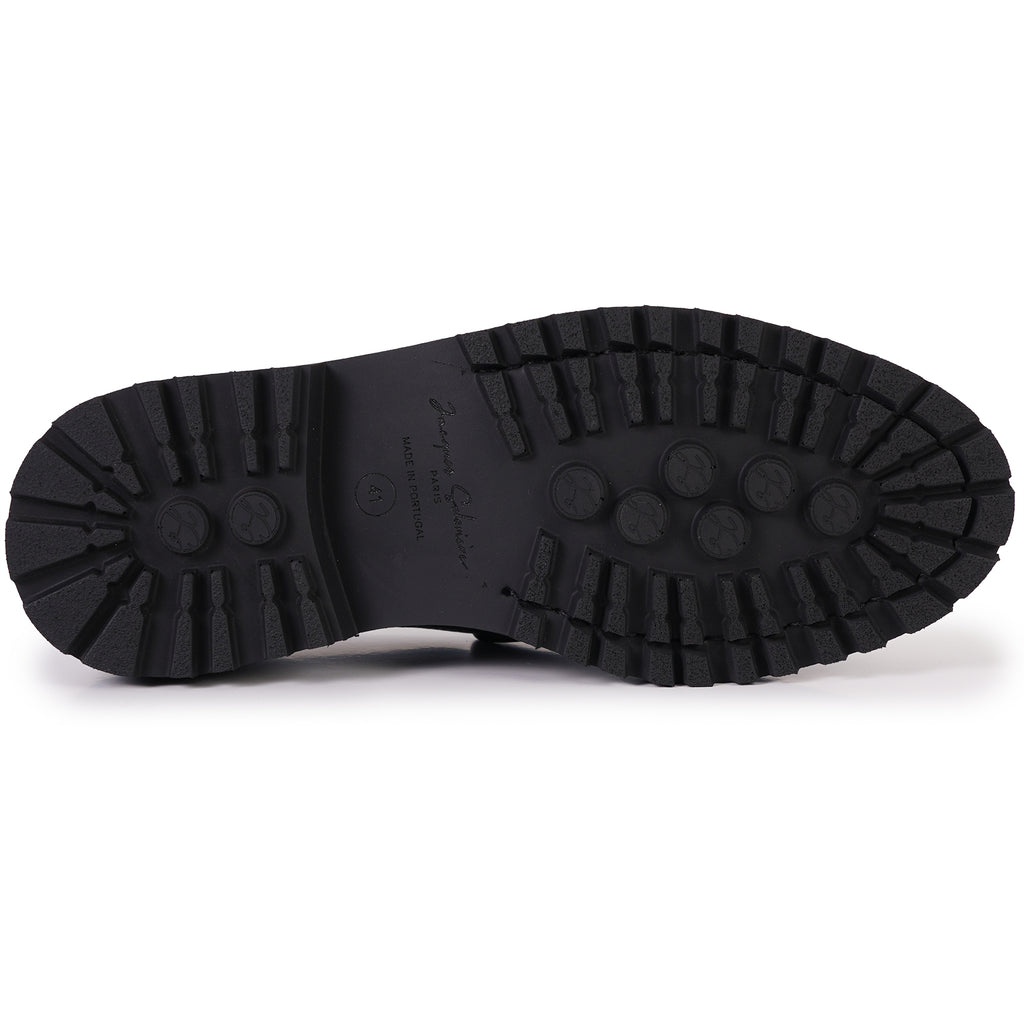 Jacques Soloviere Tommy Lug Smart Shoes - Black