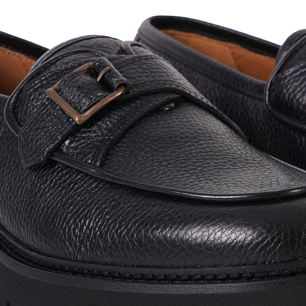 Jacques Soloviere Tommy Lug Smart Shoes - Black