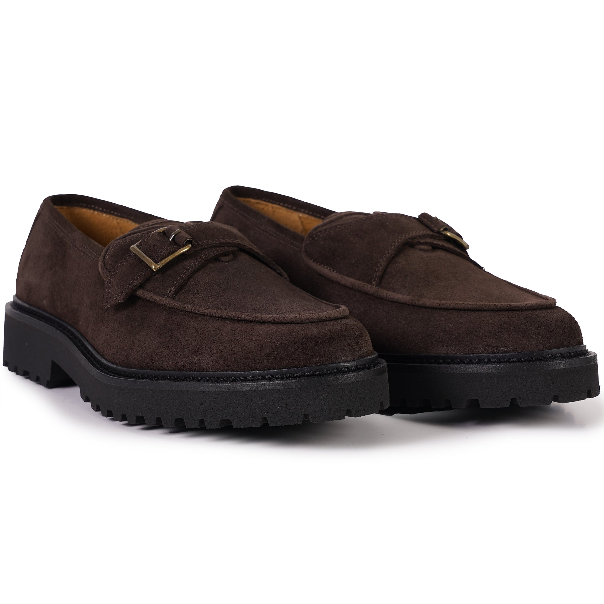 Jacques Soloviere Tommy Lug Smart Shoes - Mogano