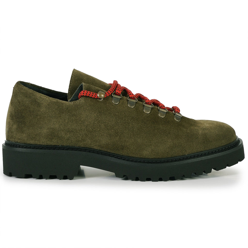 Jacques Soloviere Rasmus Lug Smart Shoes - Khaki Suede