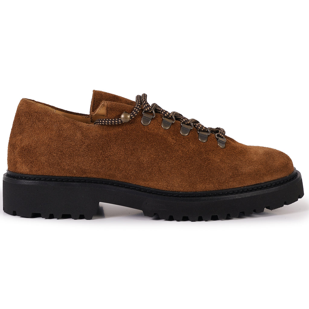 Jacques Soloviere Rasmus Lug Smart Shoes - Suede Brown