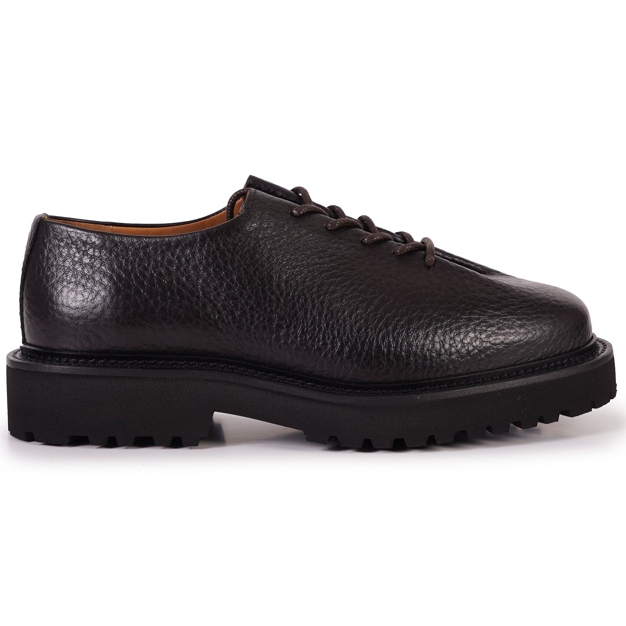 Jacques Soloviere Edouard Lug Smart Shoes - Bold Ebano