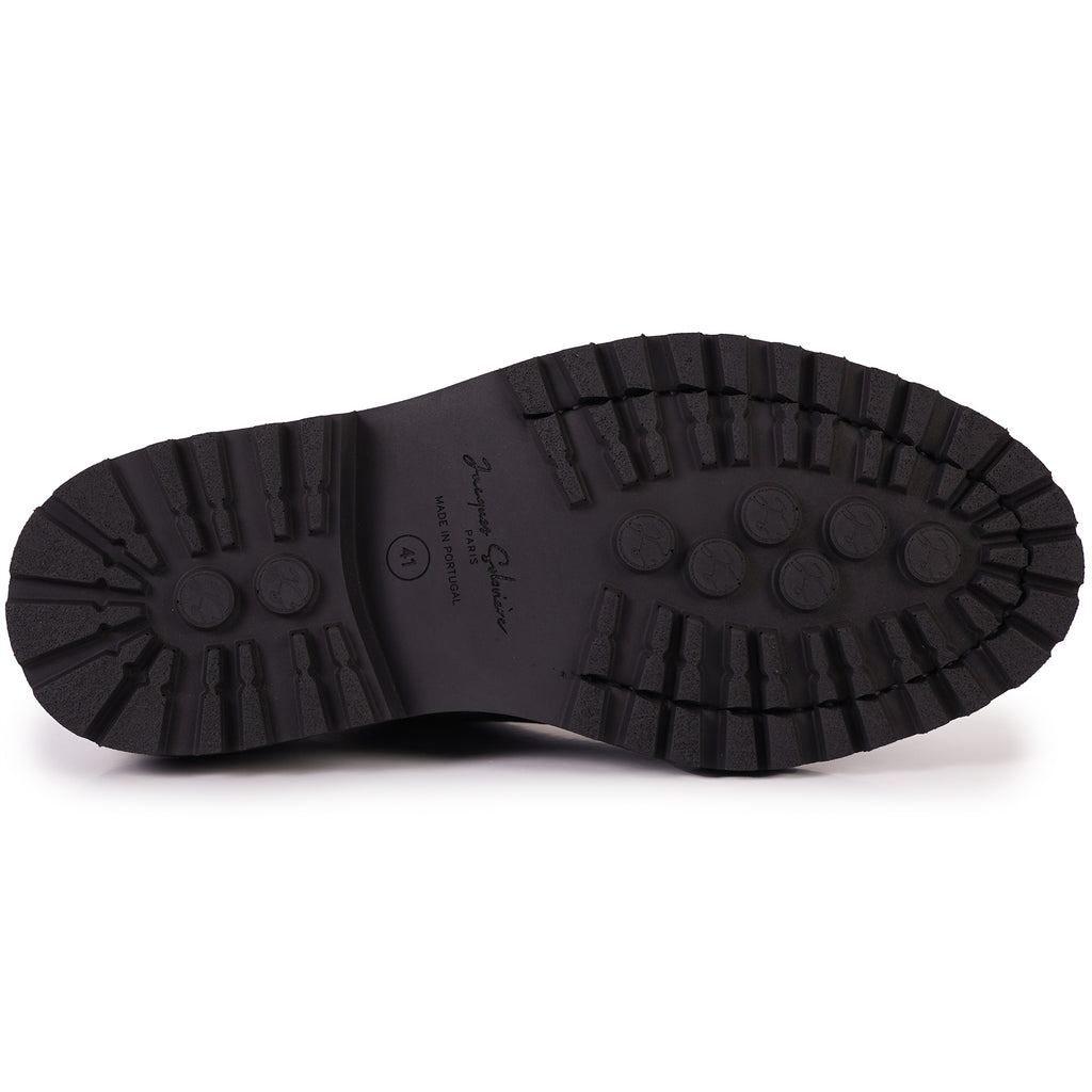 Jacques Soloviere Edouard Lug Smart Shoes - Bold Ebano