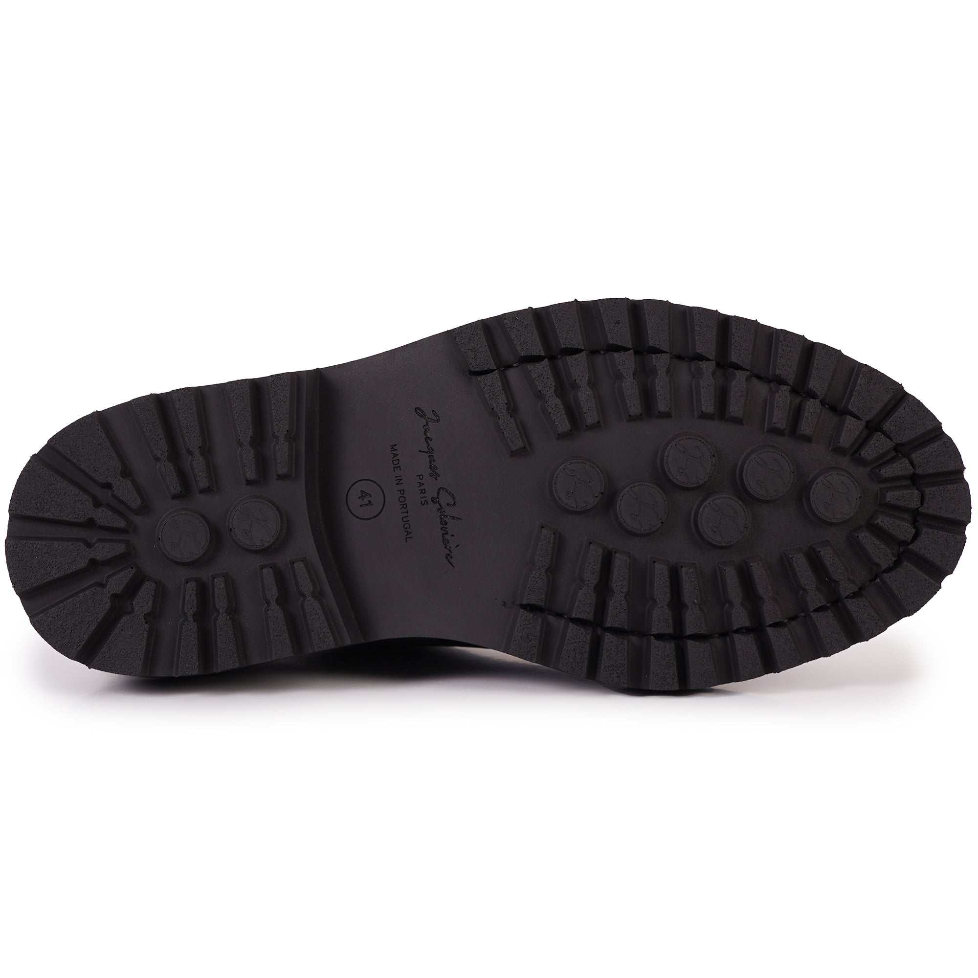 Jacques Soloviere Edouard Lug Smart Shoes - Bold Ebano