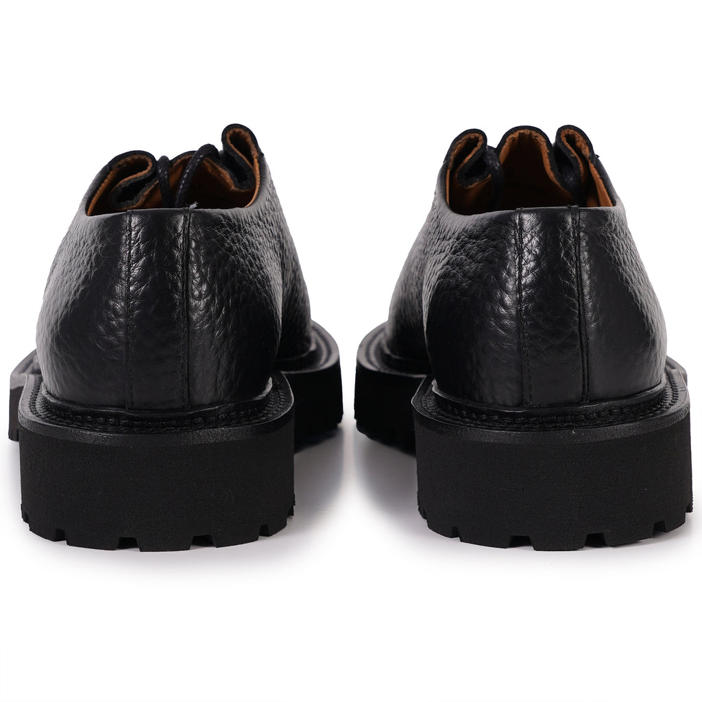 Jacques Soloviere Edouard Lug Smart Shoes - Black