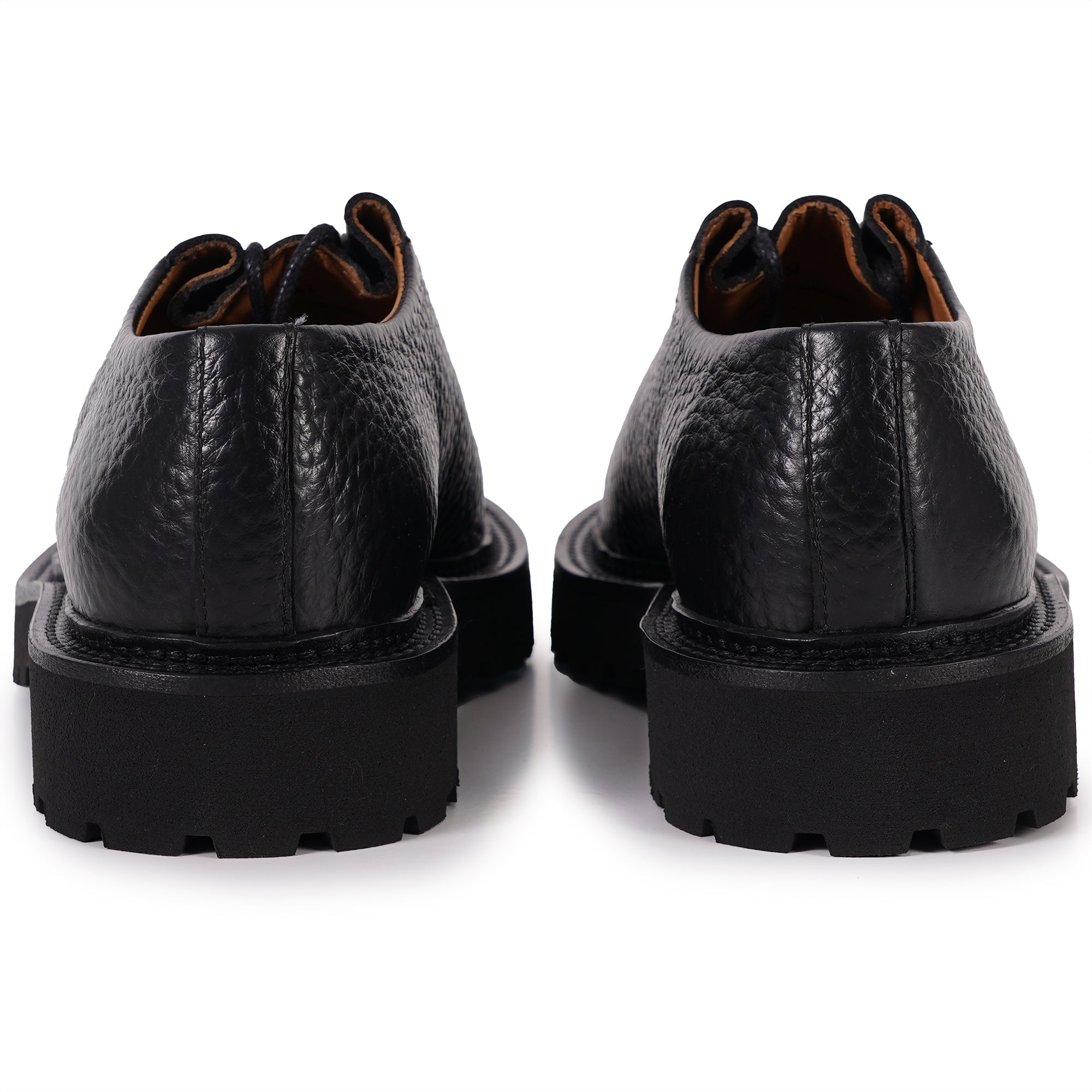 Jacques Soloviere Edouard Lug Smart Shoes - Black