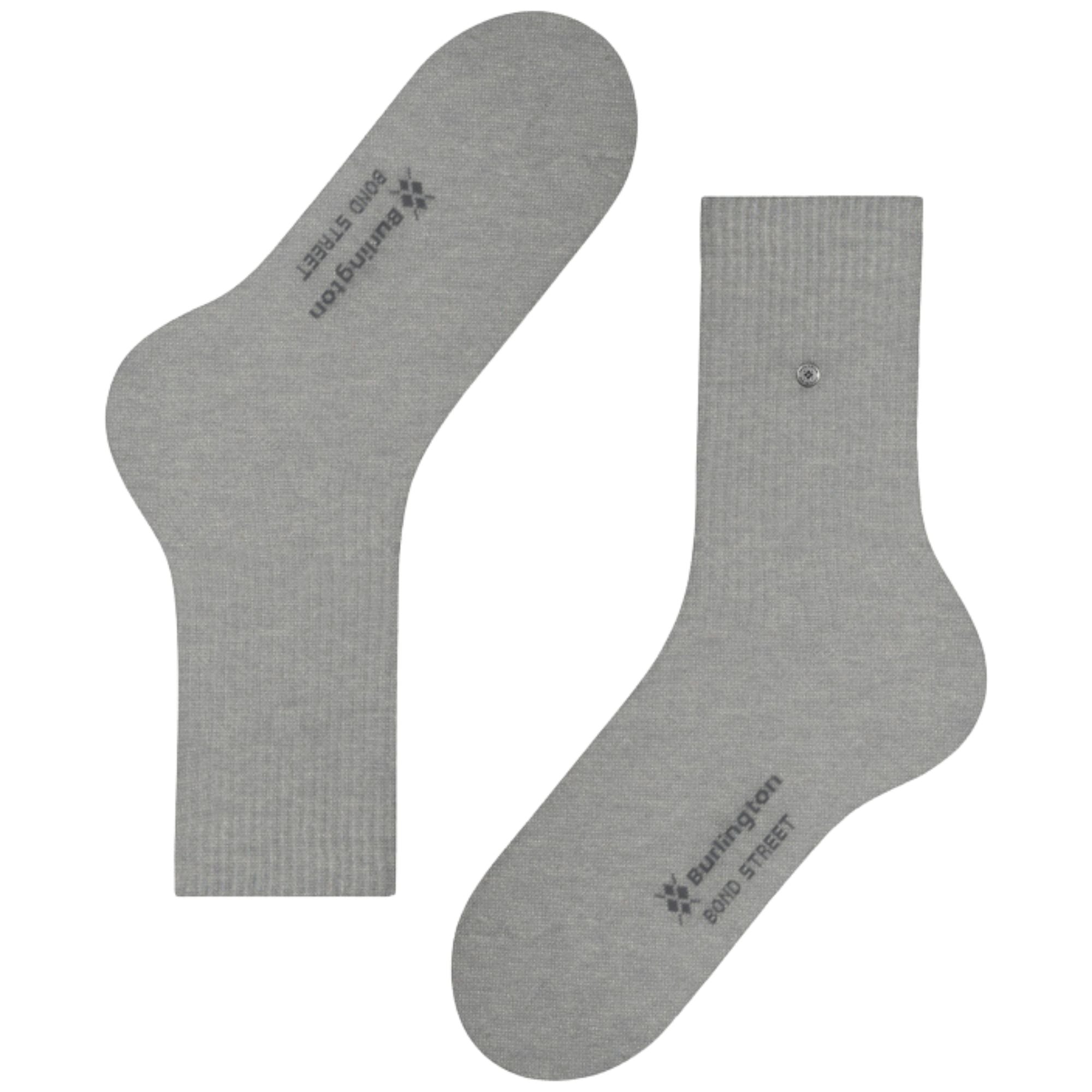 Burlington Socks Bond Street Socks - Grey