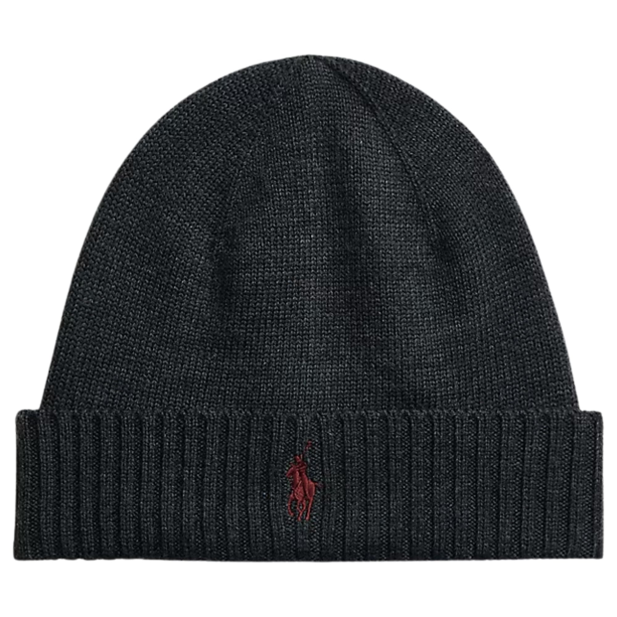 Polo Ralph Lauren Signature Pony Wool Beanie - Grey