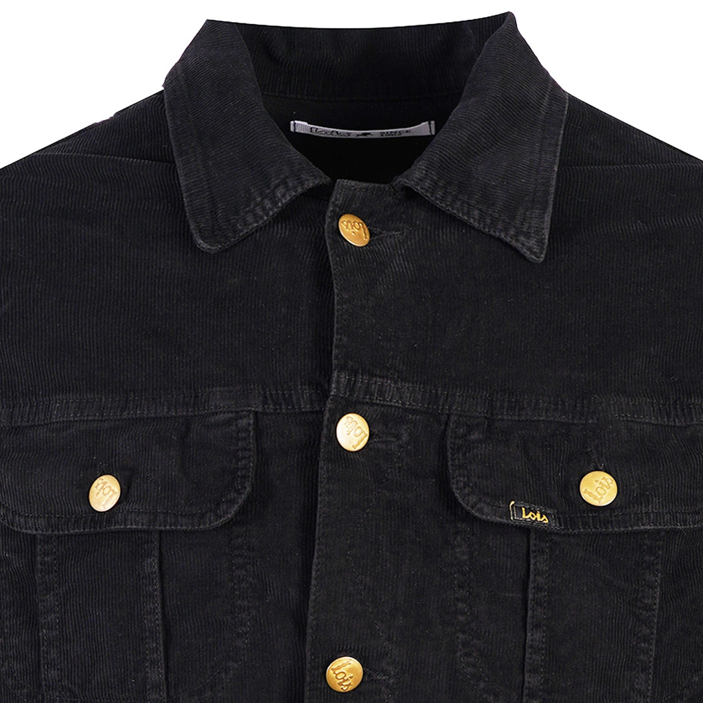 Lois Jeans Tejana Thin Cord Jacket - Black