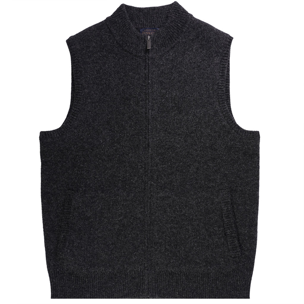 Pendleton Woolen Mills Wool Sweater Vest - Black