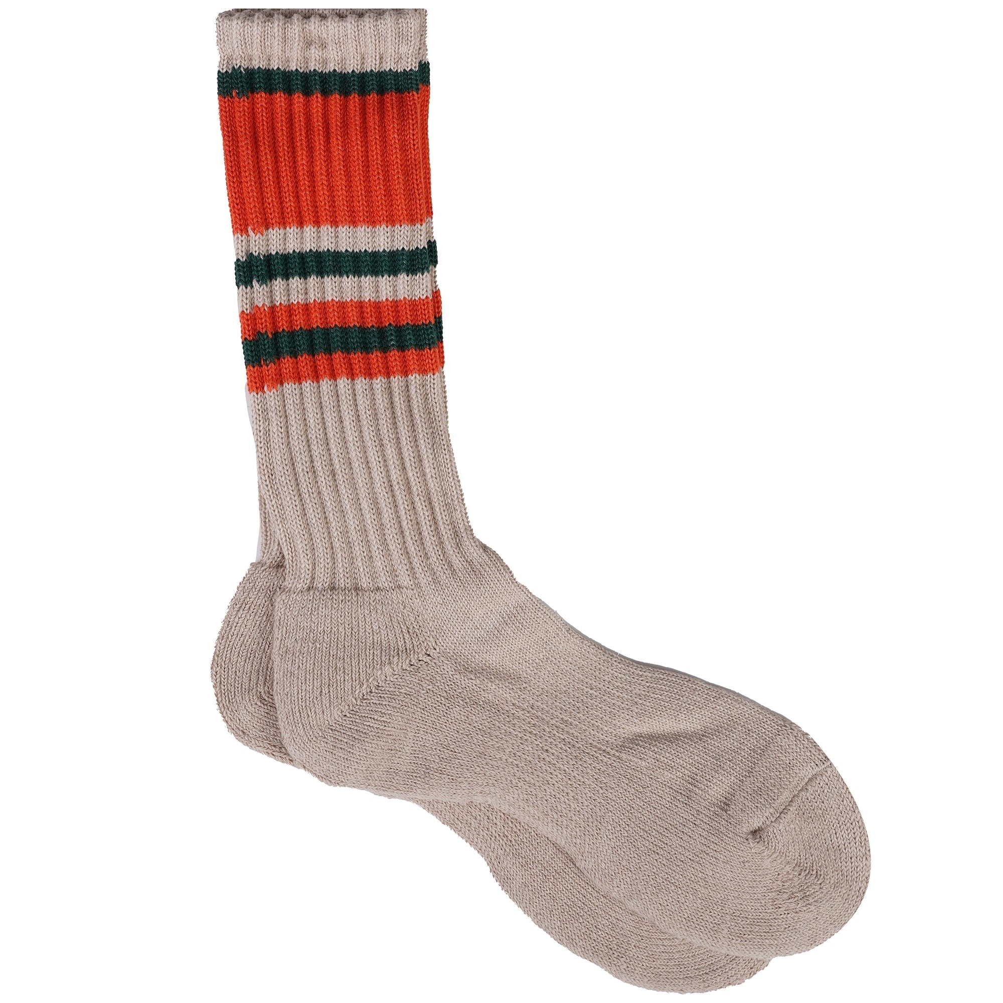 Anonymous Ism Hemp Random Line Socks - Orange