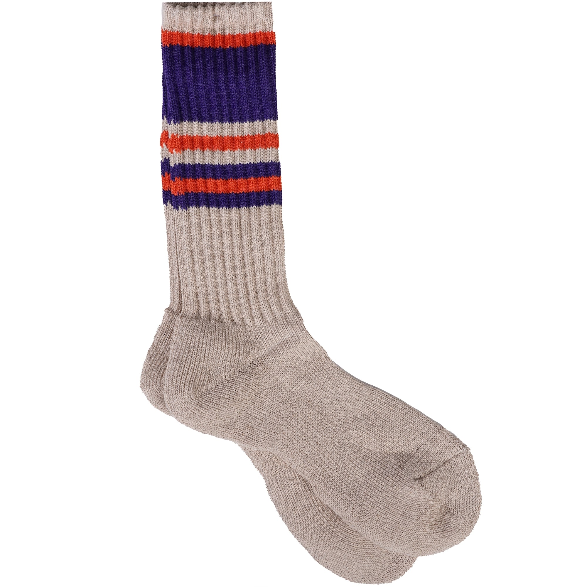 Anonymous Ism Hemp Random Line Socks - Purple